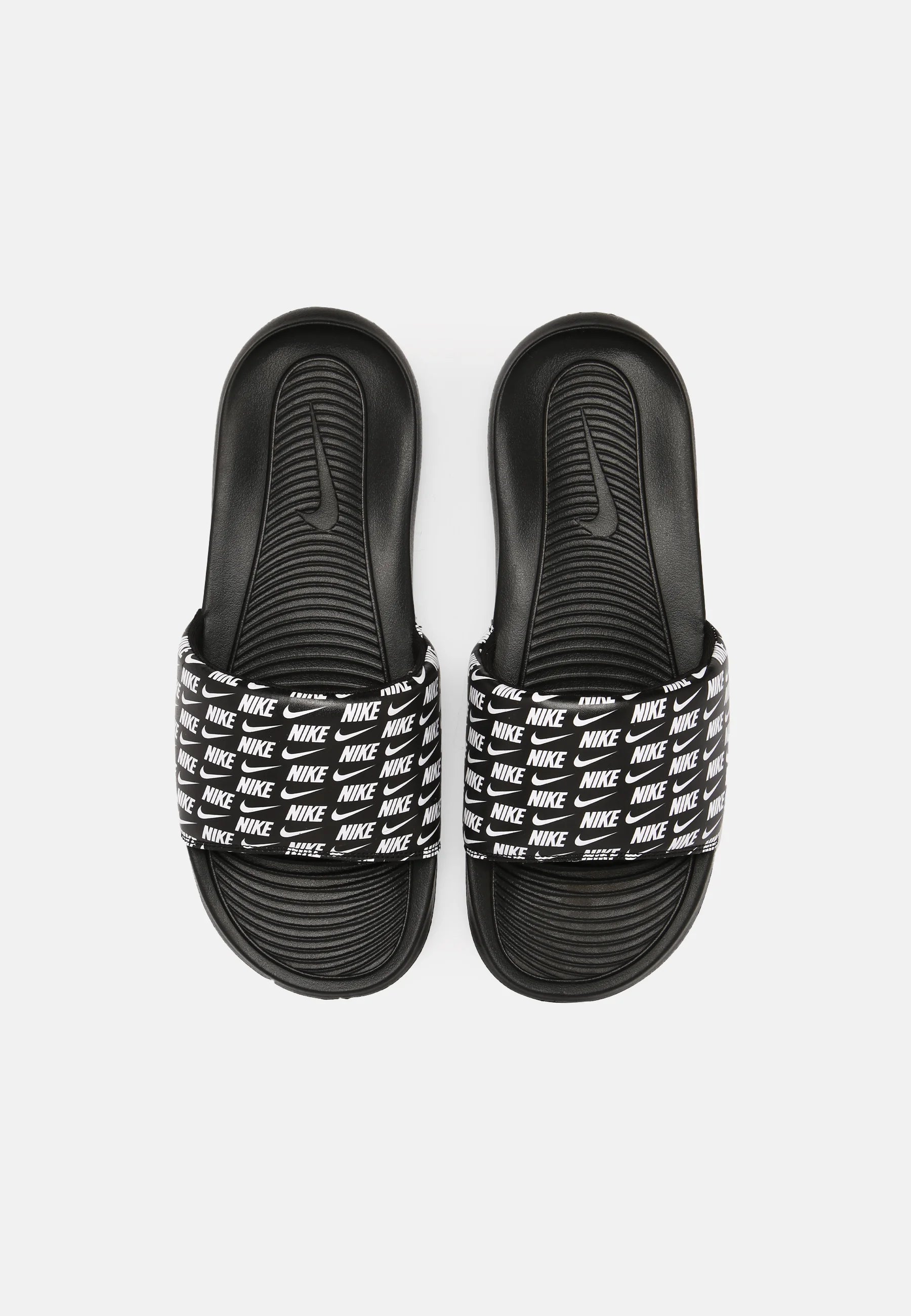 Nike Sportswear VICTORI ONE SLIDE - Ciabatte da mare - black/white