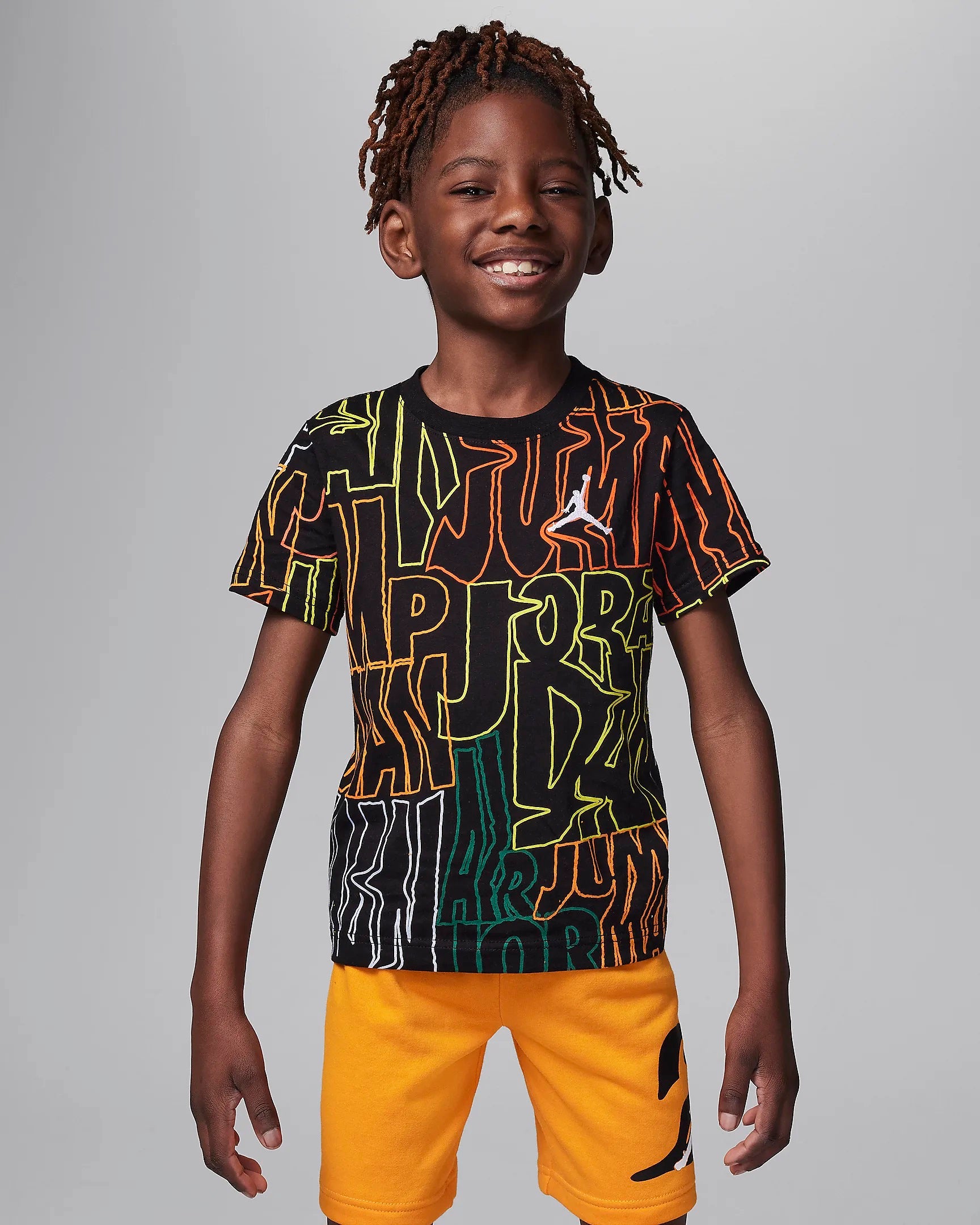 Tuta Jordan multicolor da bambino