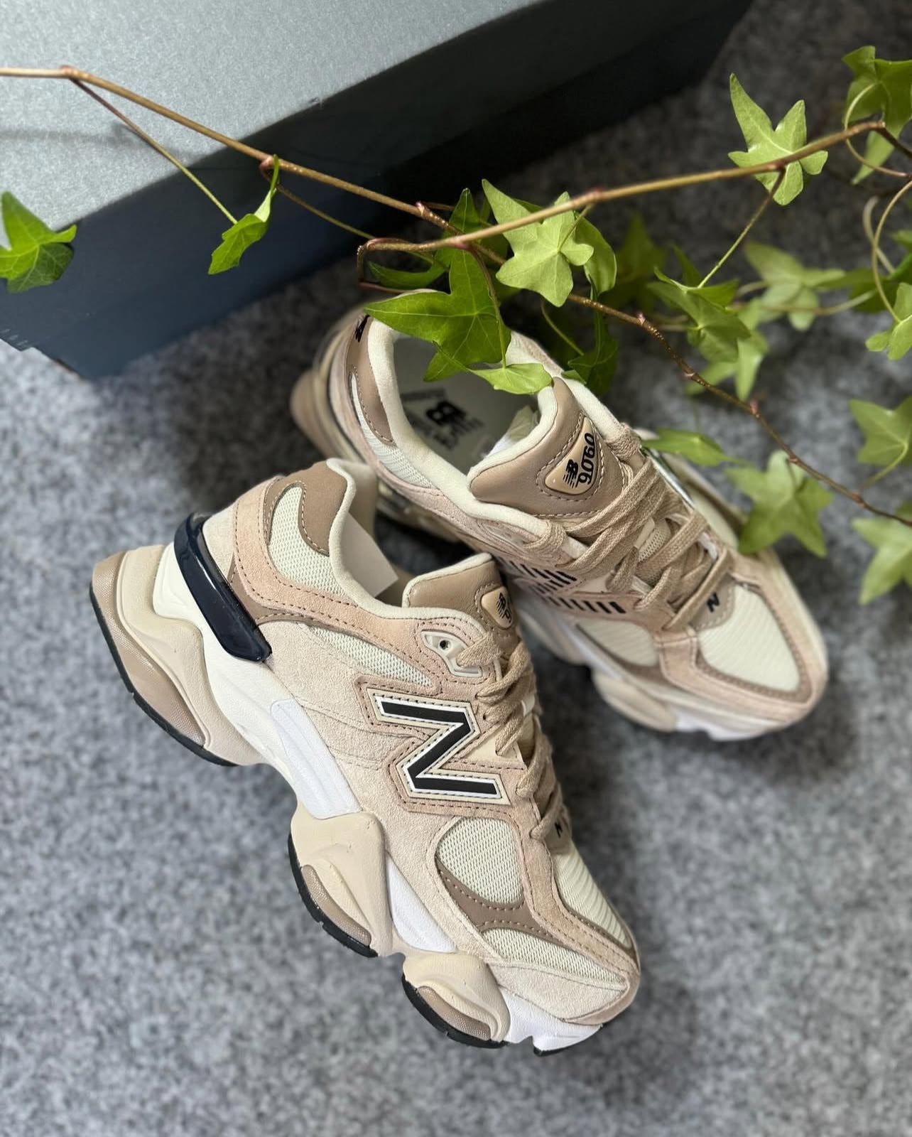 New Balance 9060 Beige Cream (COD47)