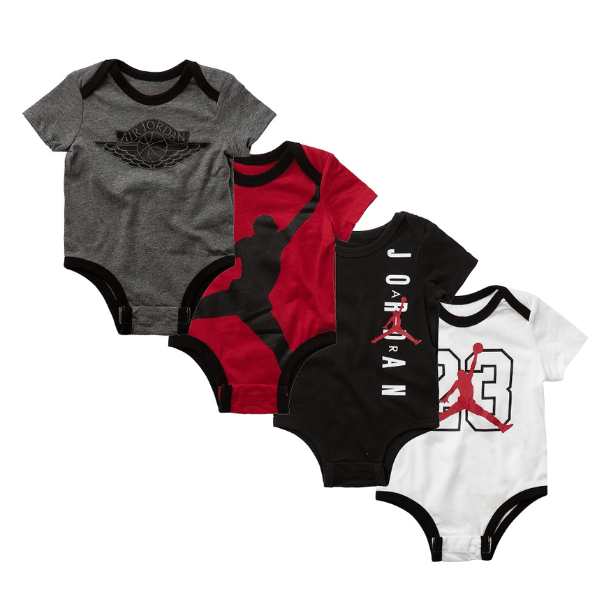 Set 4 body Jordan neonato (0-9 mesi)