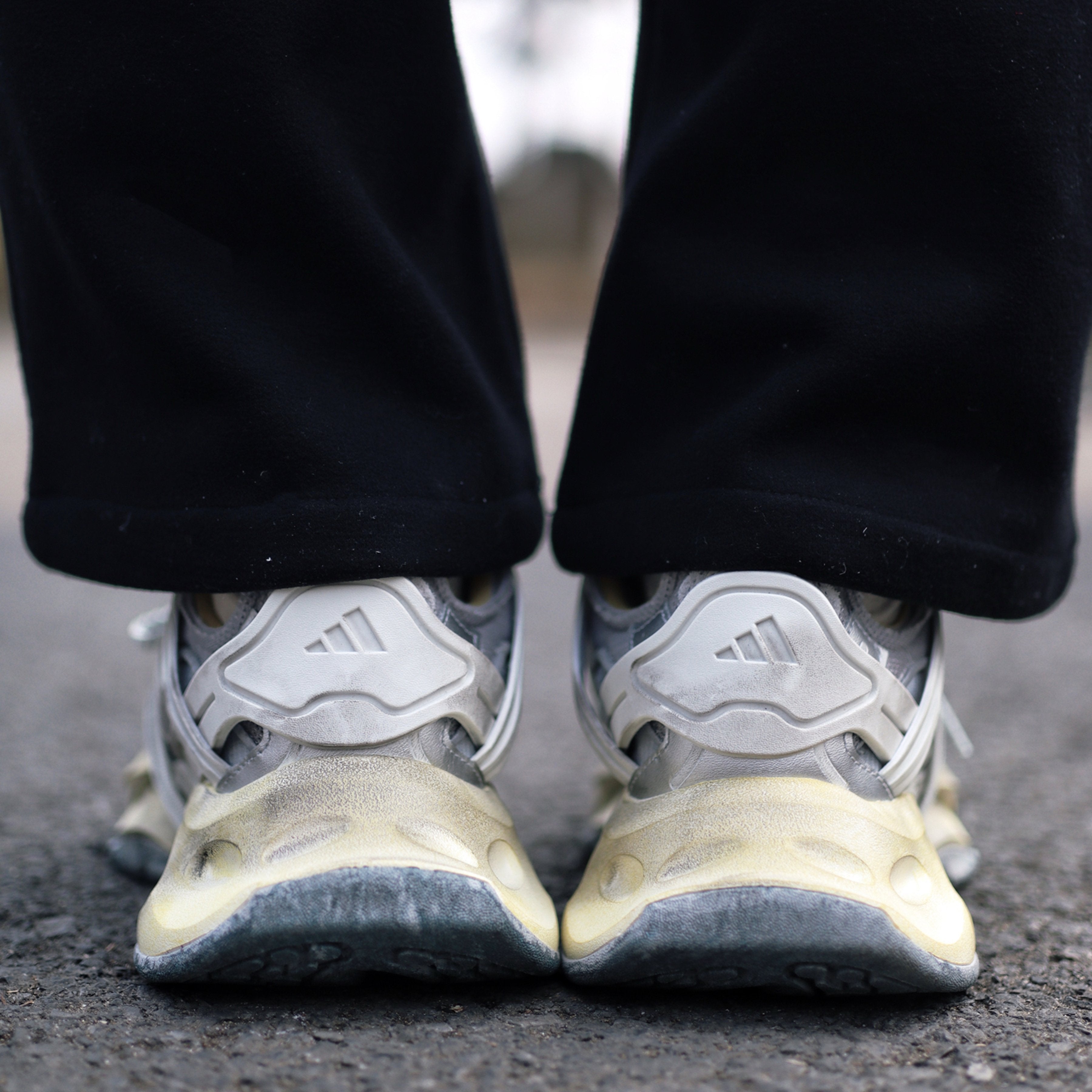 Adidas XLG Runner Deluxe Grey Metallic Silver (COD41A)