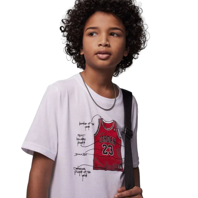 Nike Jordan Practice Flight White Junior T-shirt