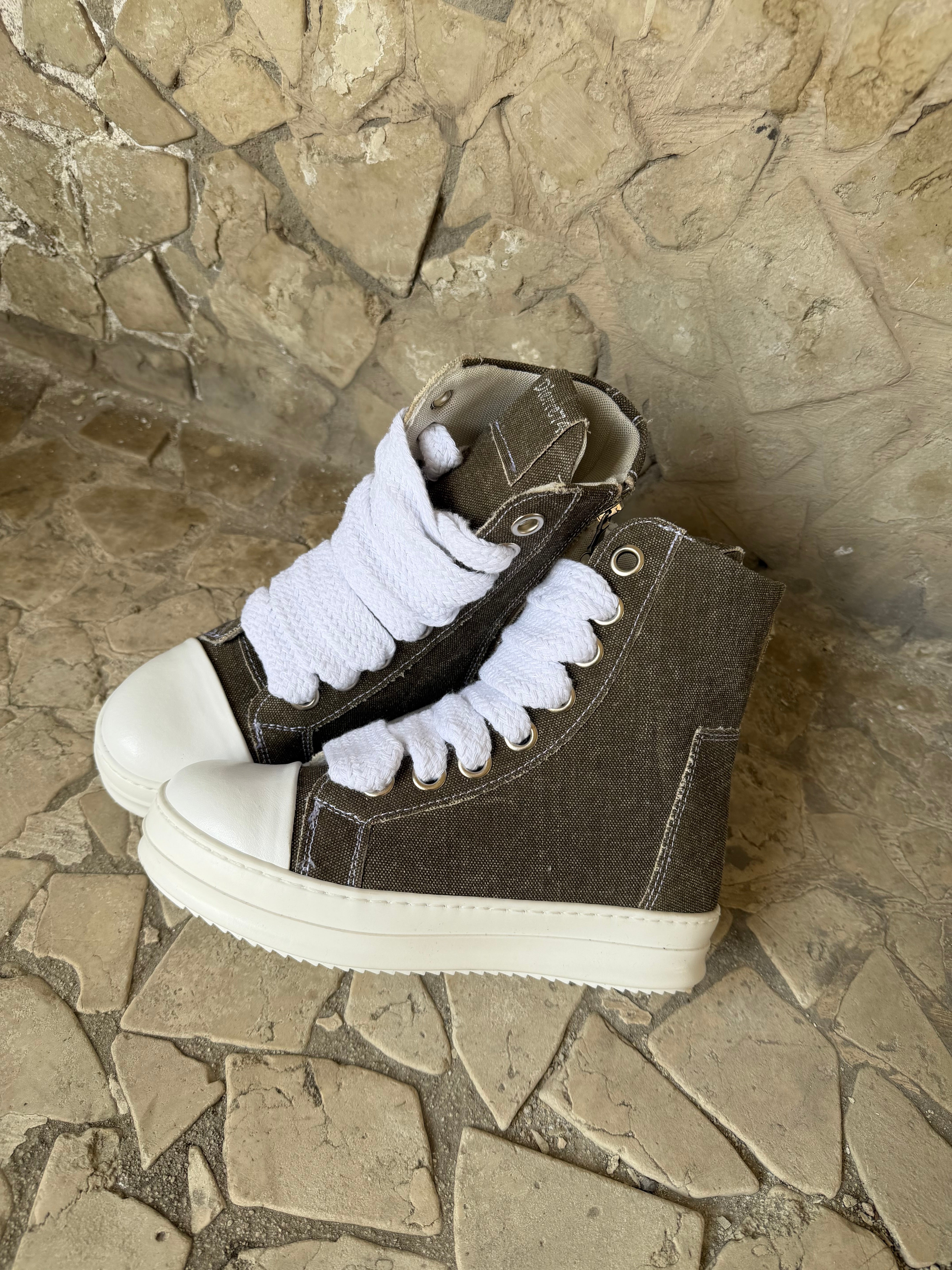 DR74 ARES DENIM BROWN UNISEX