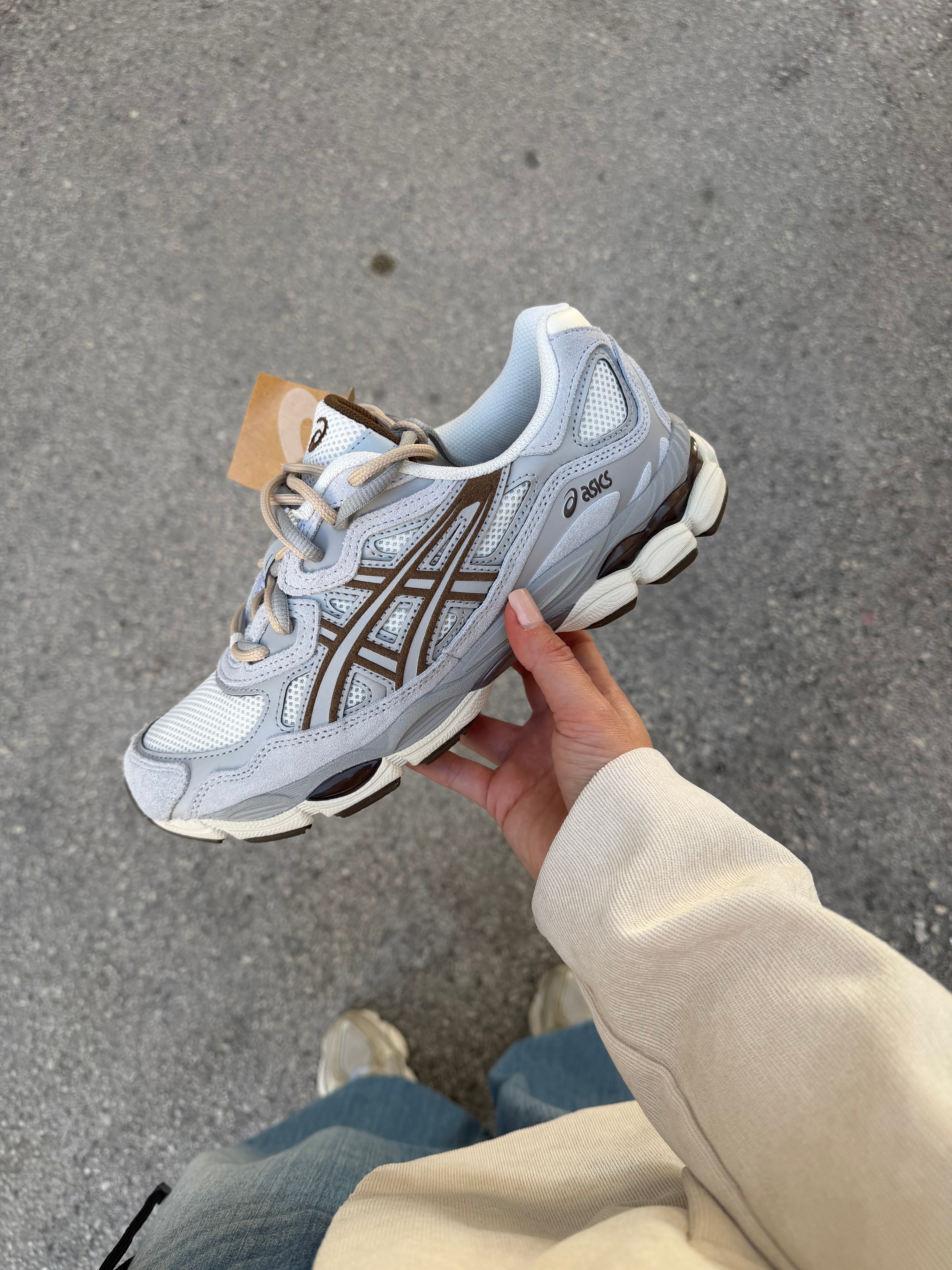 ASICS Gel-NYC - Cream/cement Grey (CodC5B)
