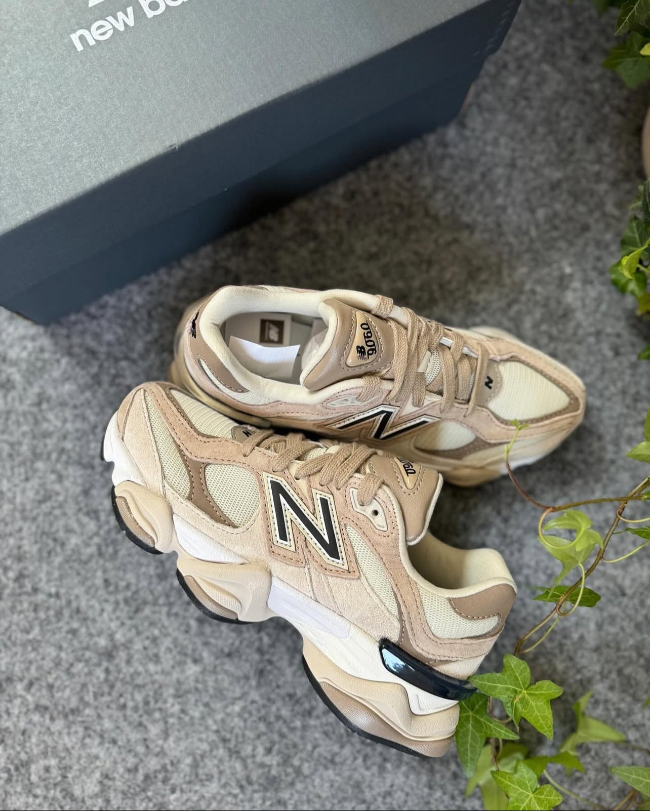 New Balance 9060 Beige Cream (COD47)