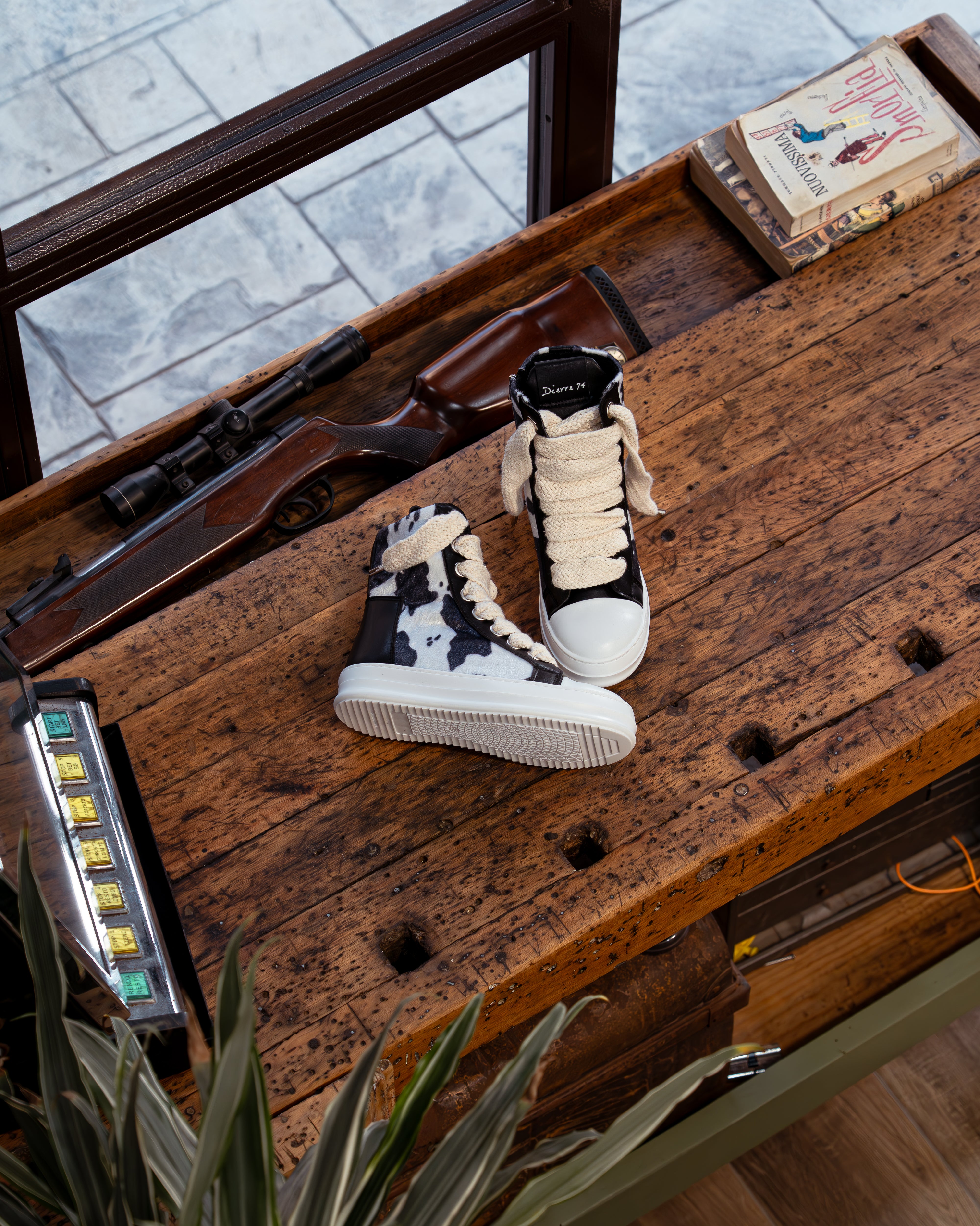 DIERRE74 ARES LEOPARD BLACK