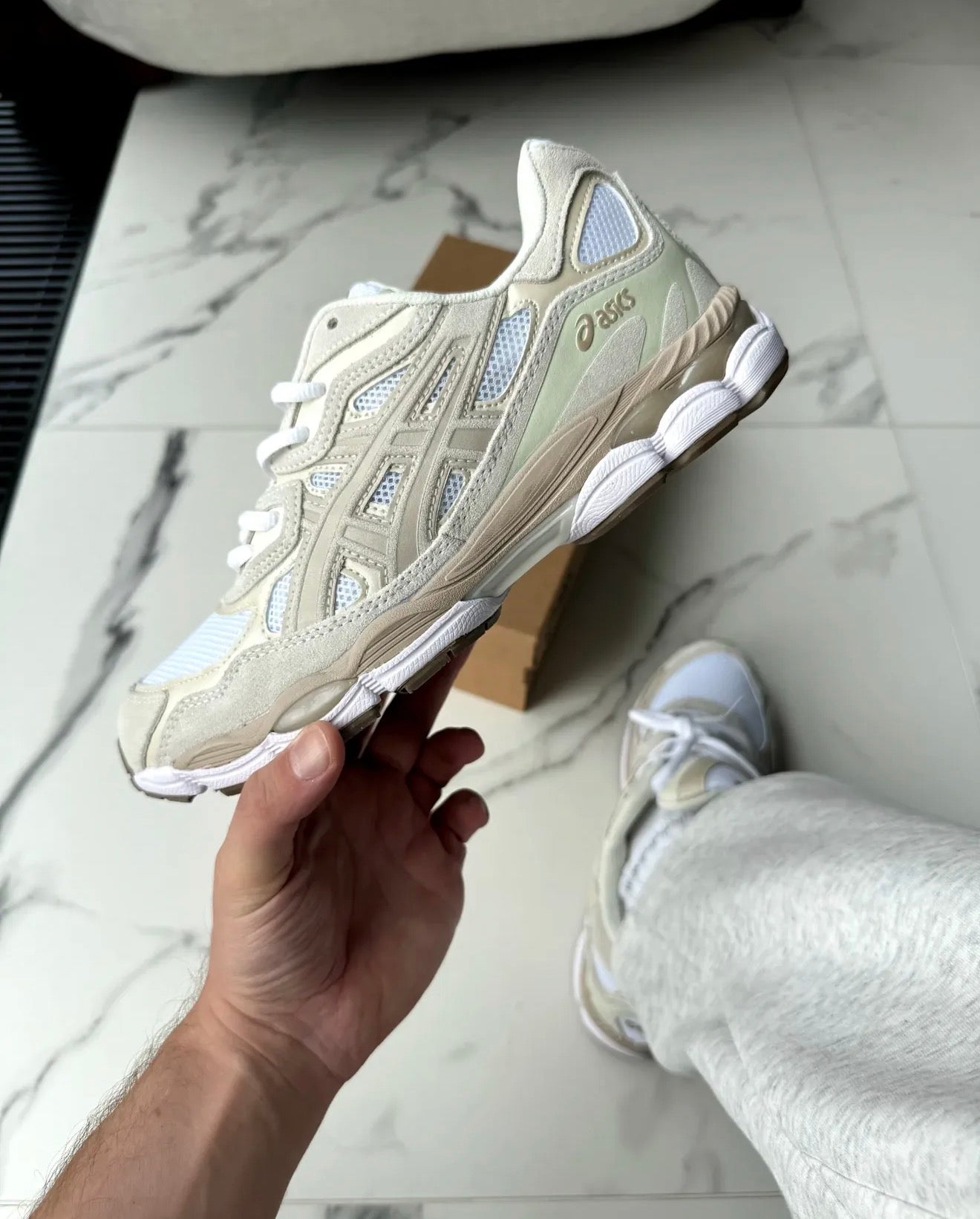 Asics Gel NYC 'White\Beige' (CODC4)