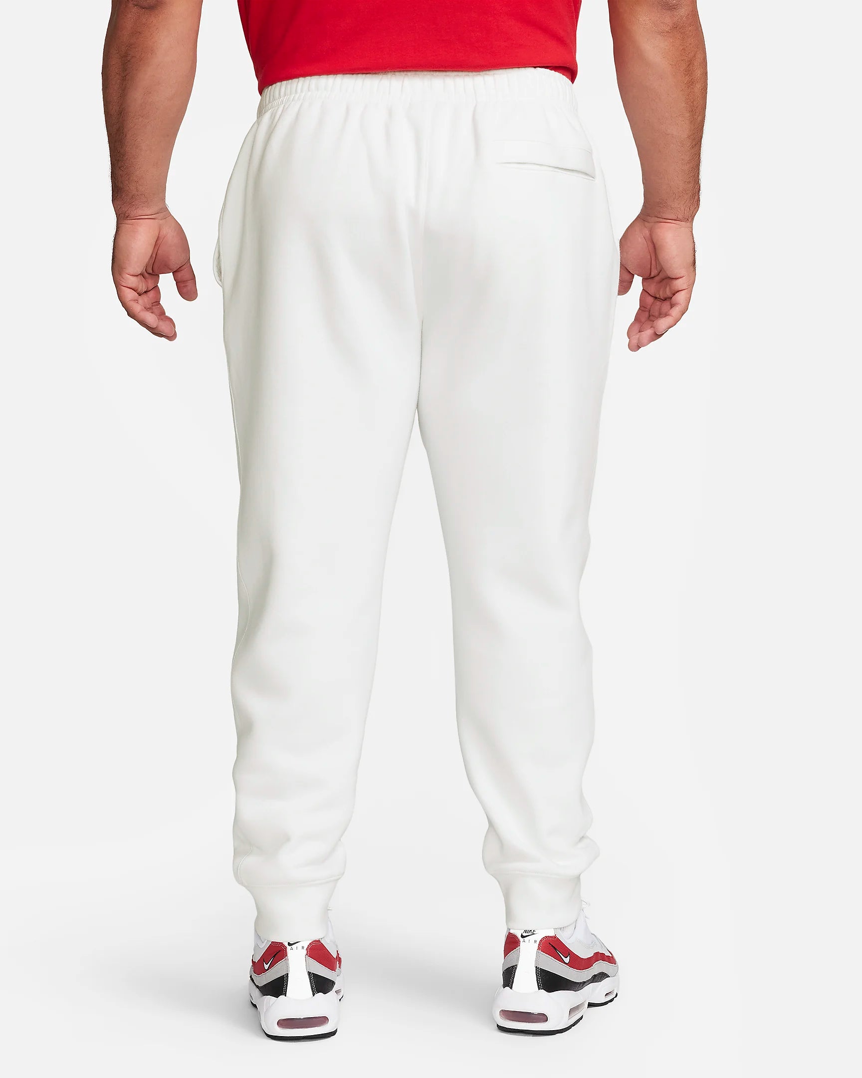 Pantaloni jogger Nike white
