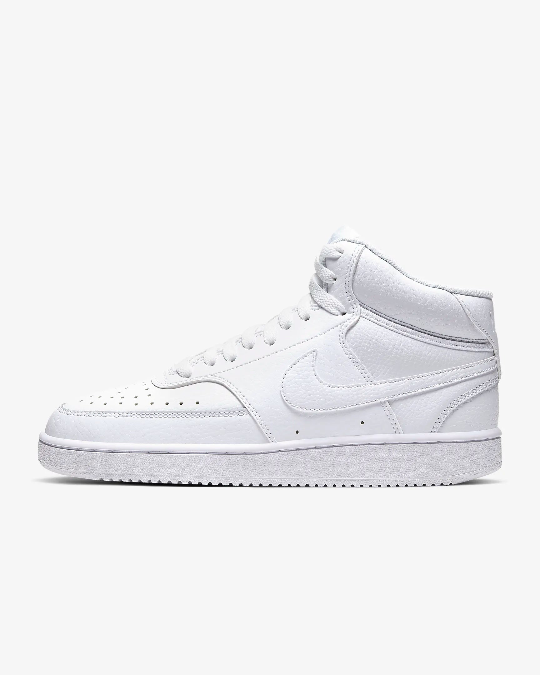 Nike Court Vision Mid Triple white