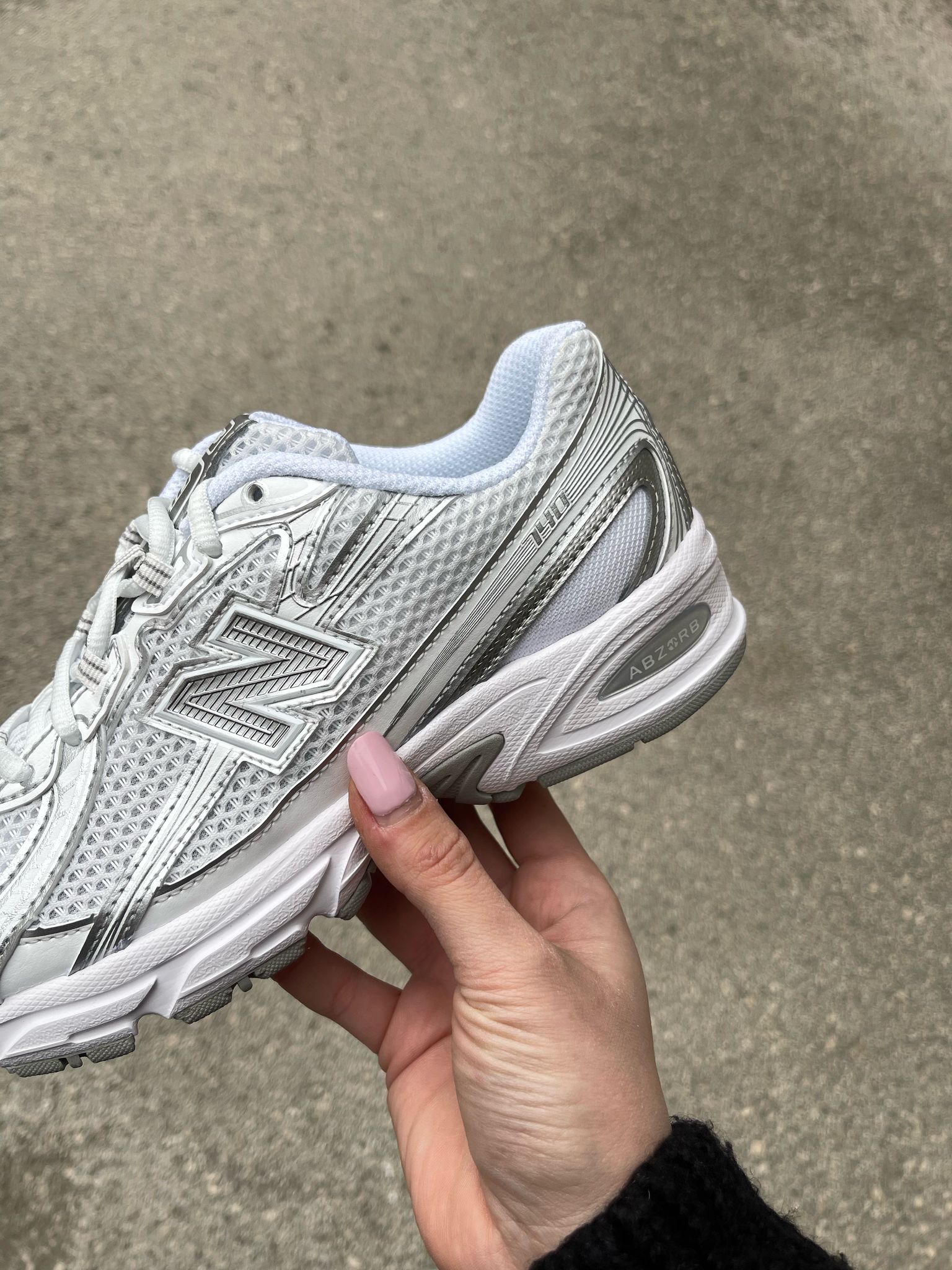 New Balance 740 "White Silver" Unisex (COD37A)