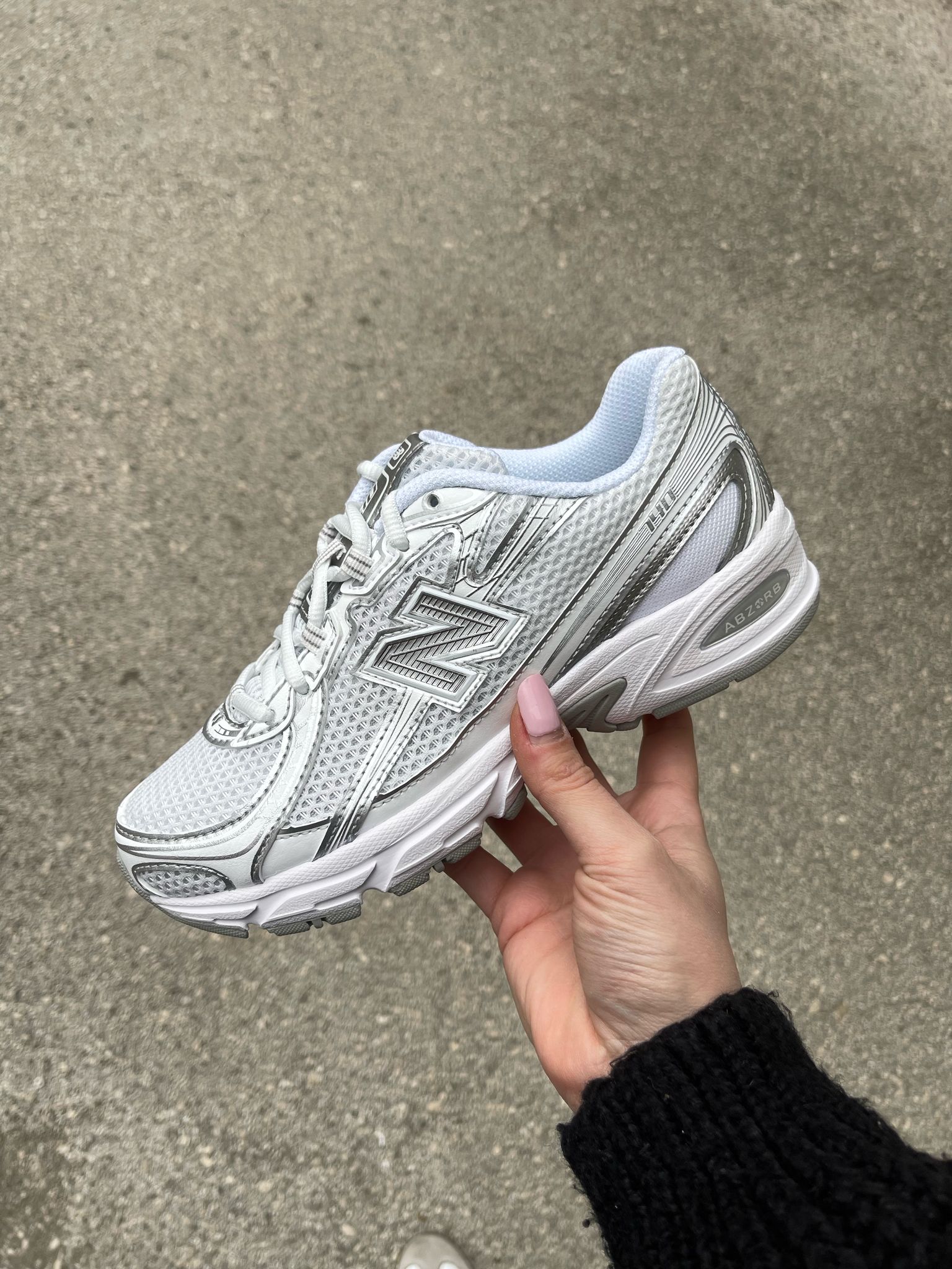 New Balance 740 "White Silver" Unisex (COD37A)