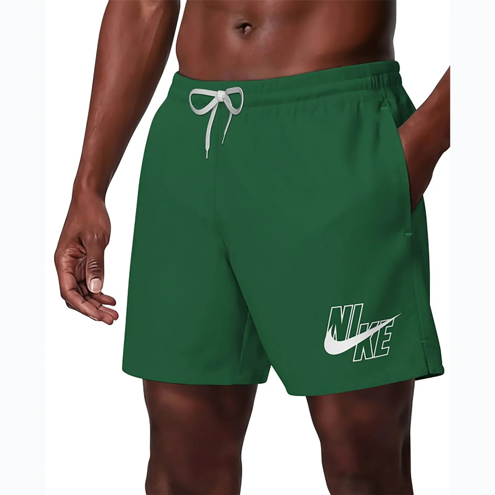 Nike Shorts mare Graphic Green