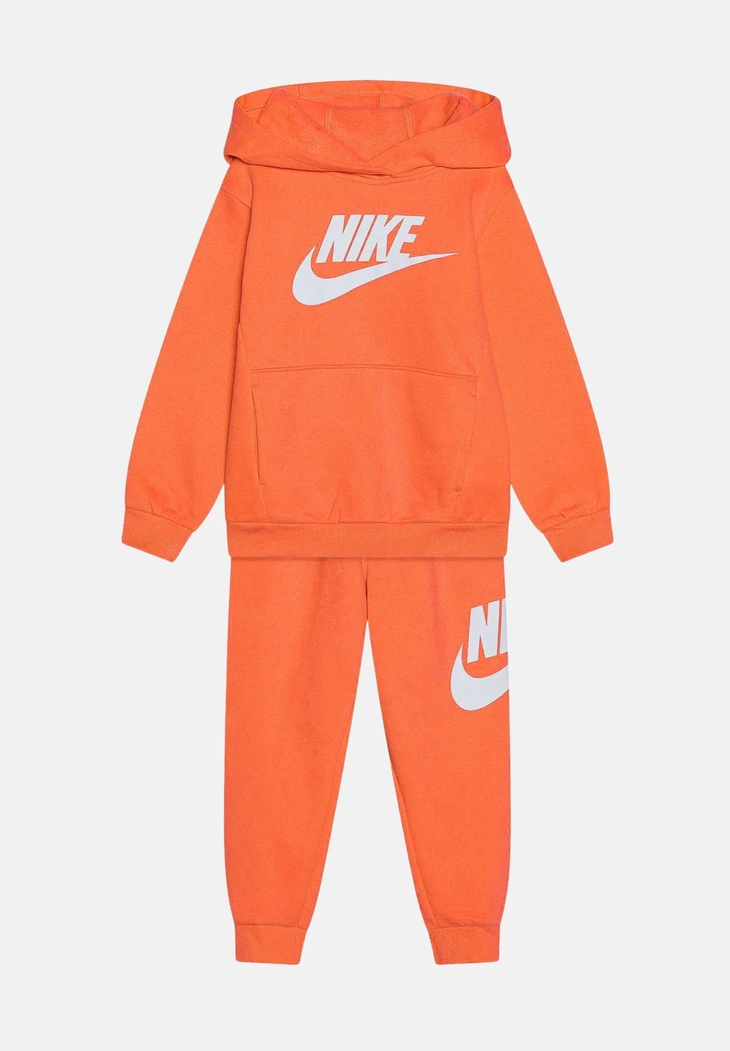 Tuta NIKE CLUB arancio da neonato