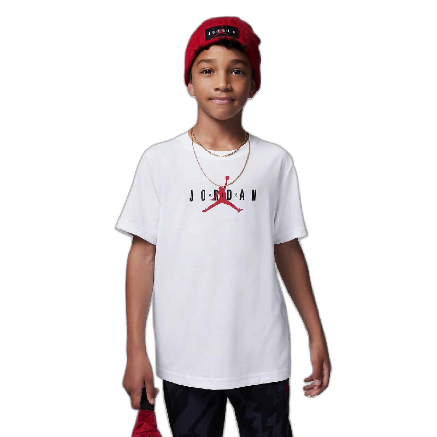 Nike Jordan Practice Flight White Junior T-shirt Bianca