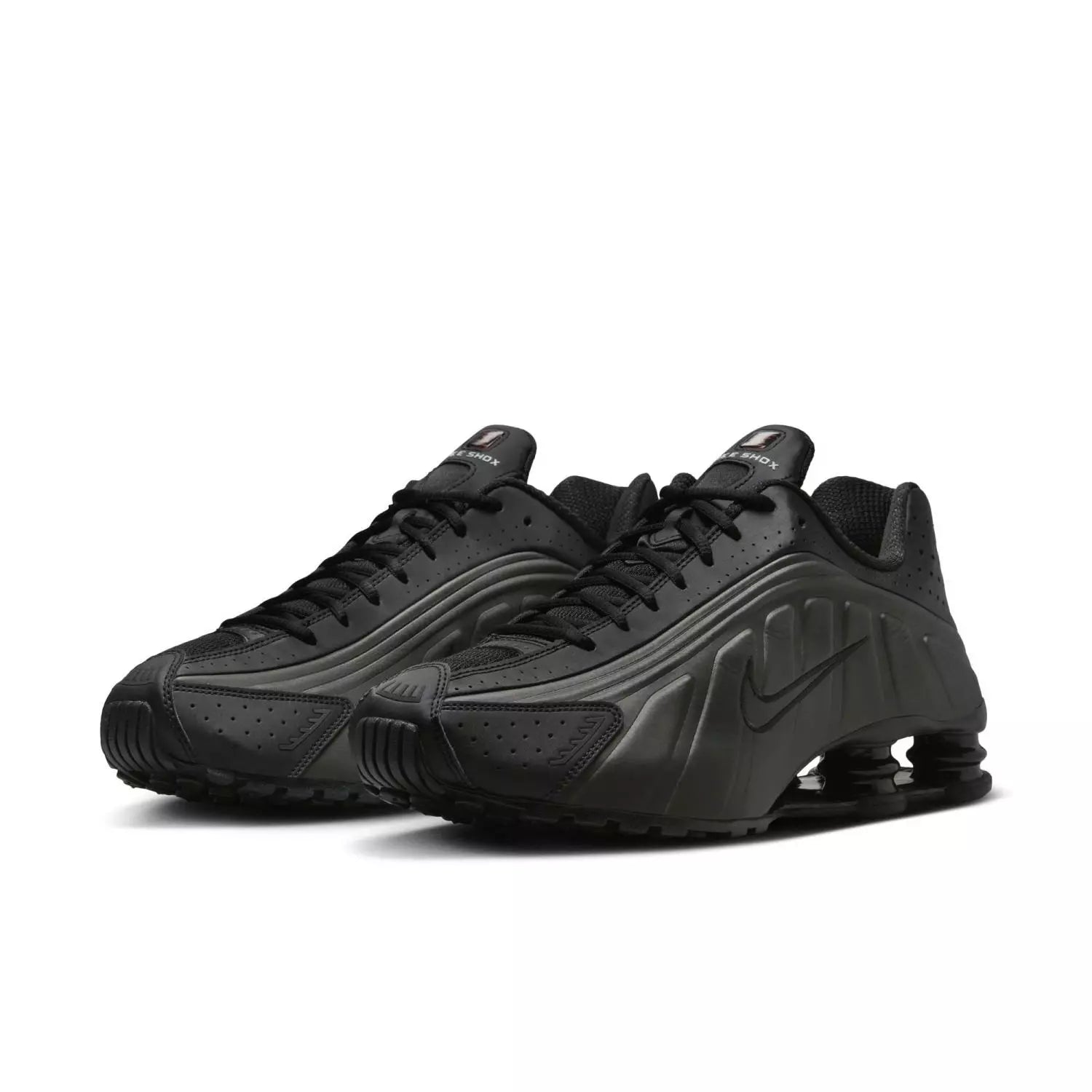 Nike Shox R4 Black Bright Crimson Black (COD45)