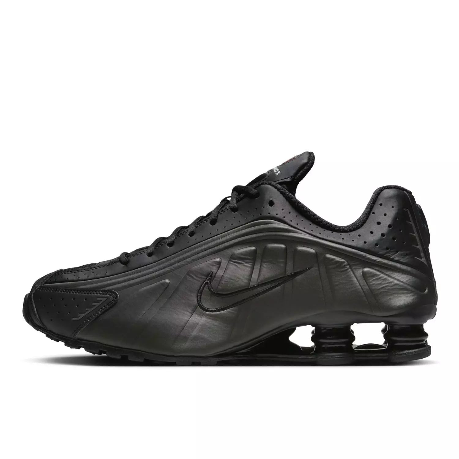 Nike Shox R4 Black Bright Crimson Black (COD45)