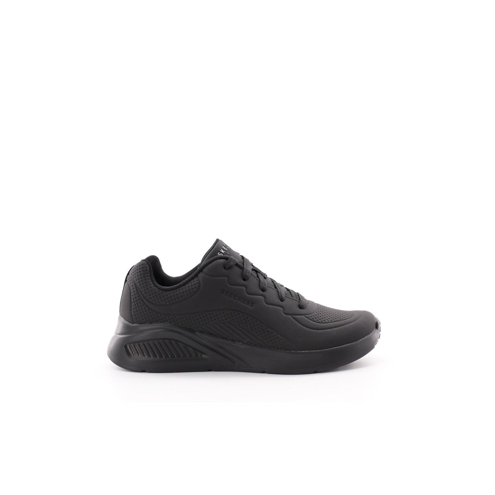 Skechers Uno Lite Lighert Black Ecopelle (COD3)
