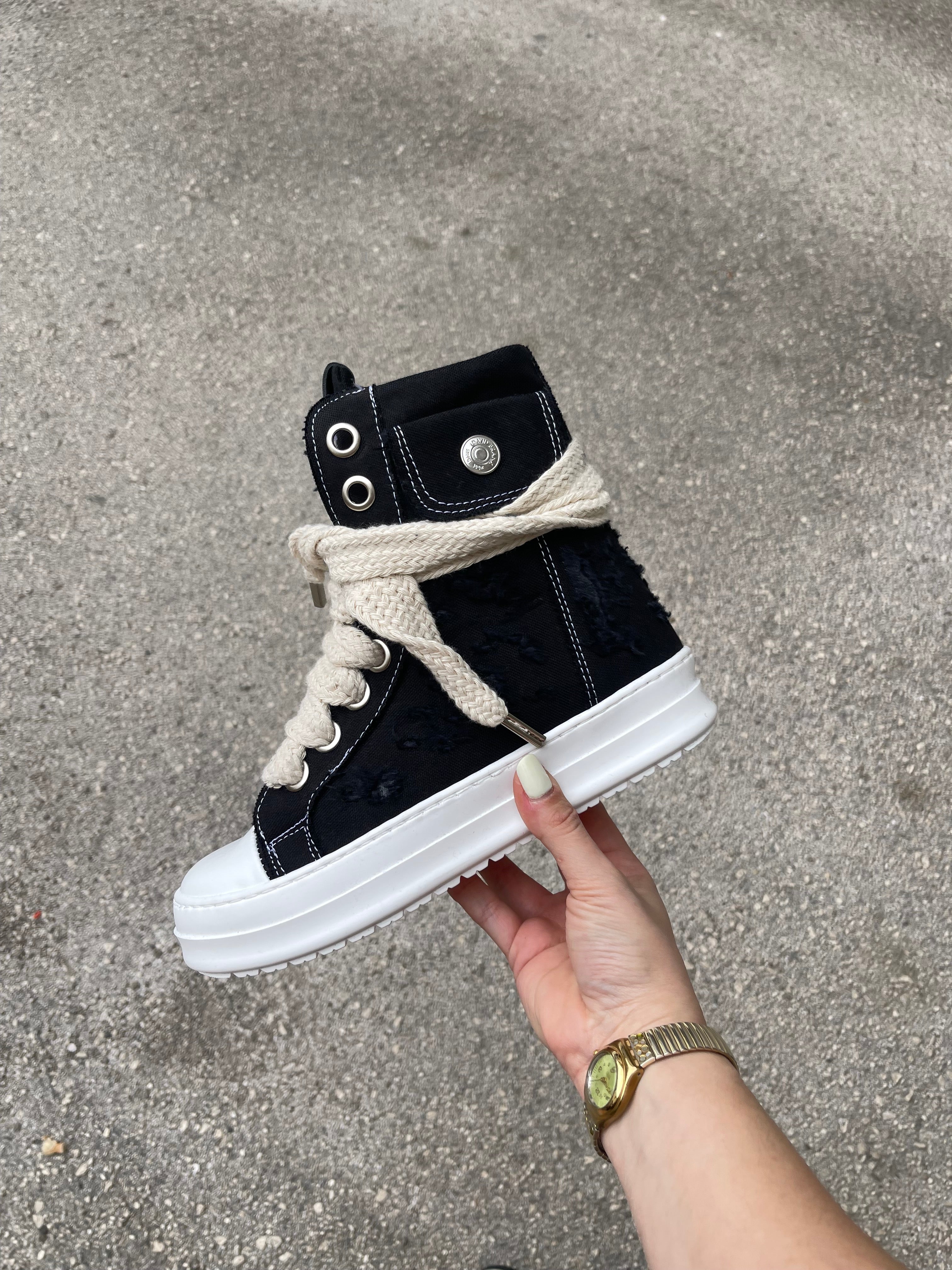 DIERRE74 ARES DENIM VINTAGE BLACK