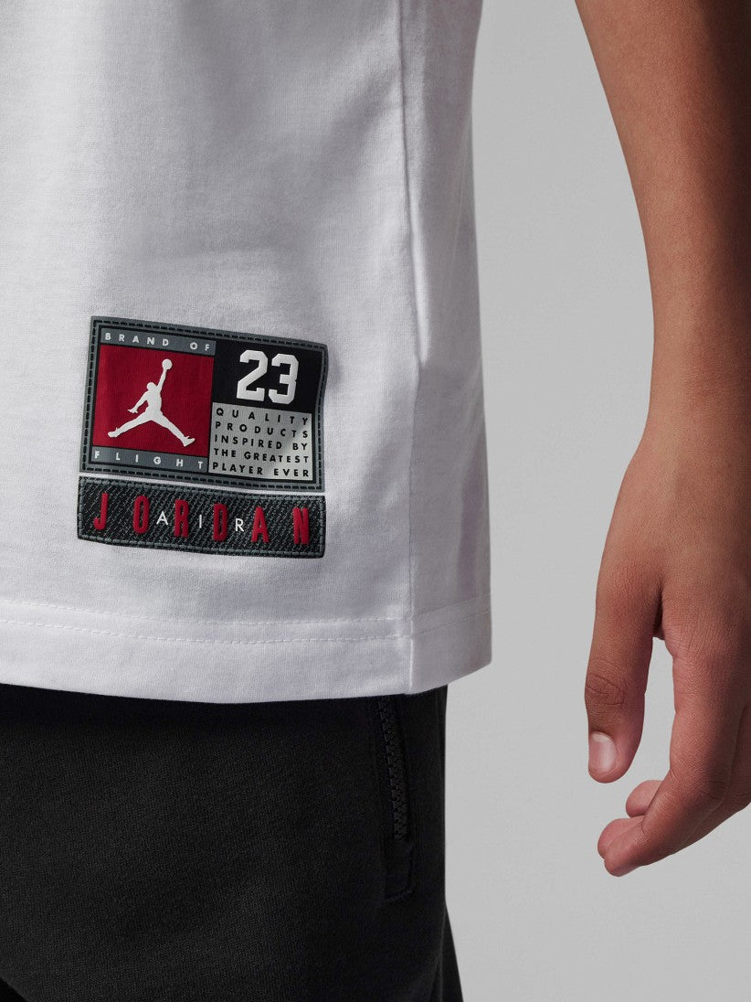 Nike Jordan Practice Flight White Junior T-shirt