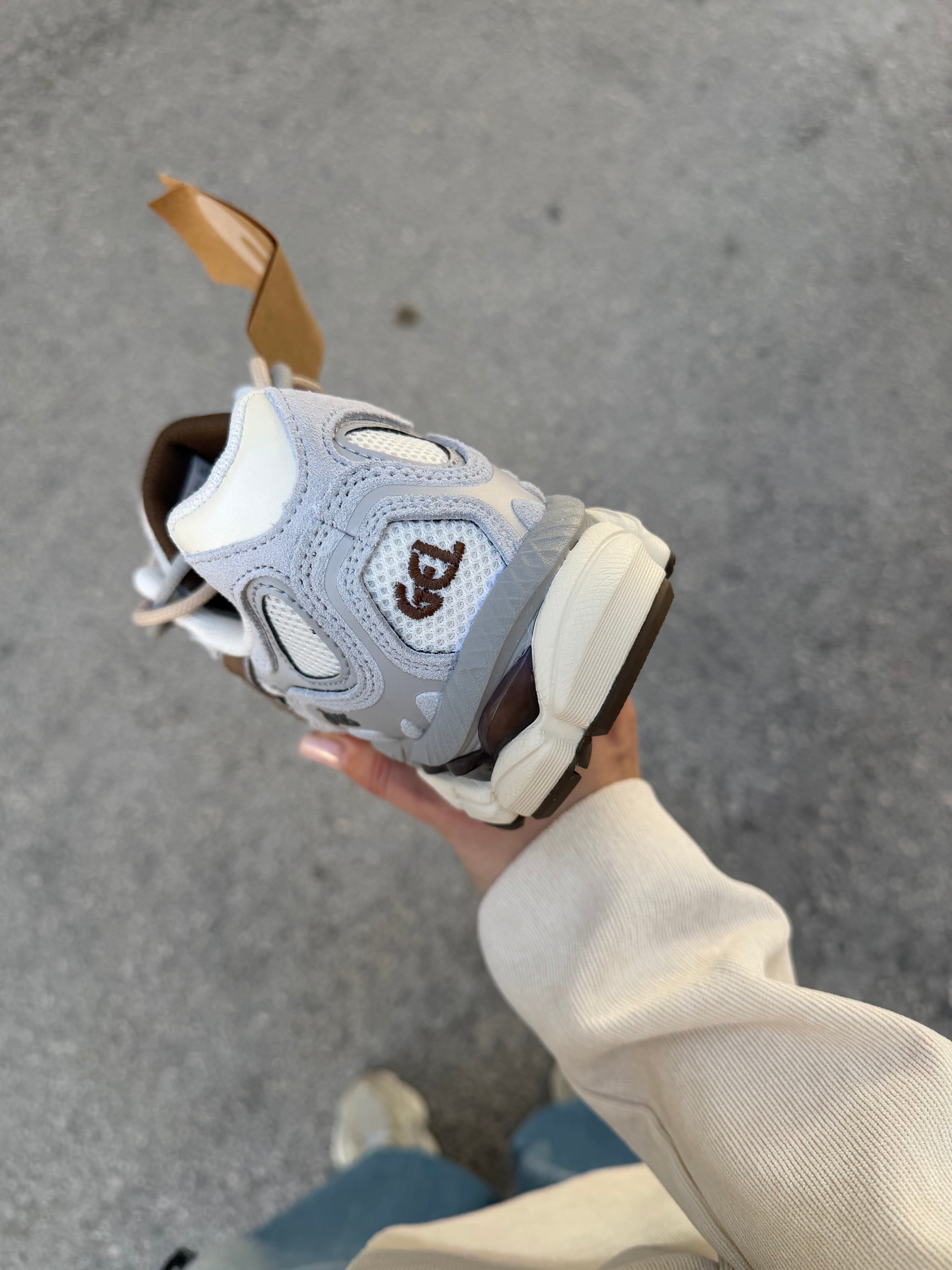 ASICS Gel-NYC - Cream/cement Grey (CodC5B)