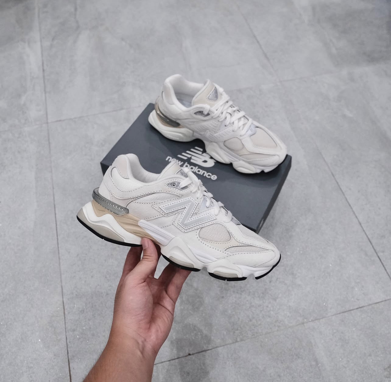 New Balance 9060 Sea Salt UNISEX (COD41B)
