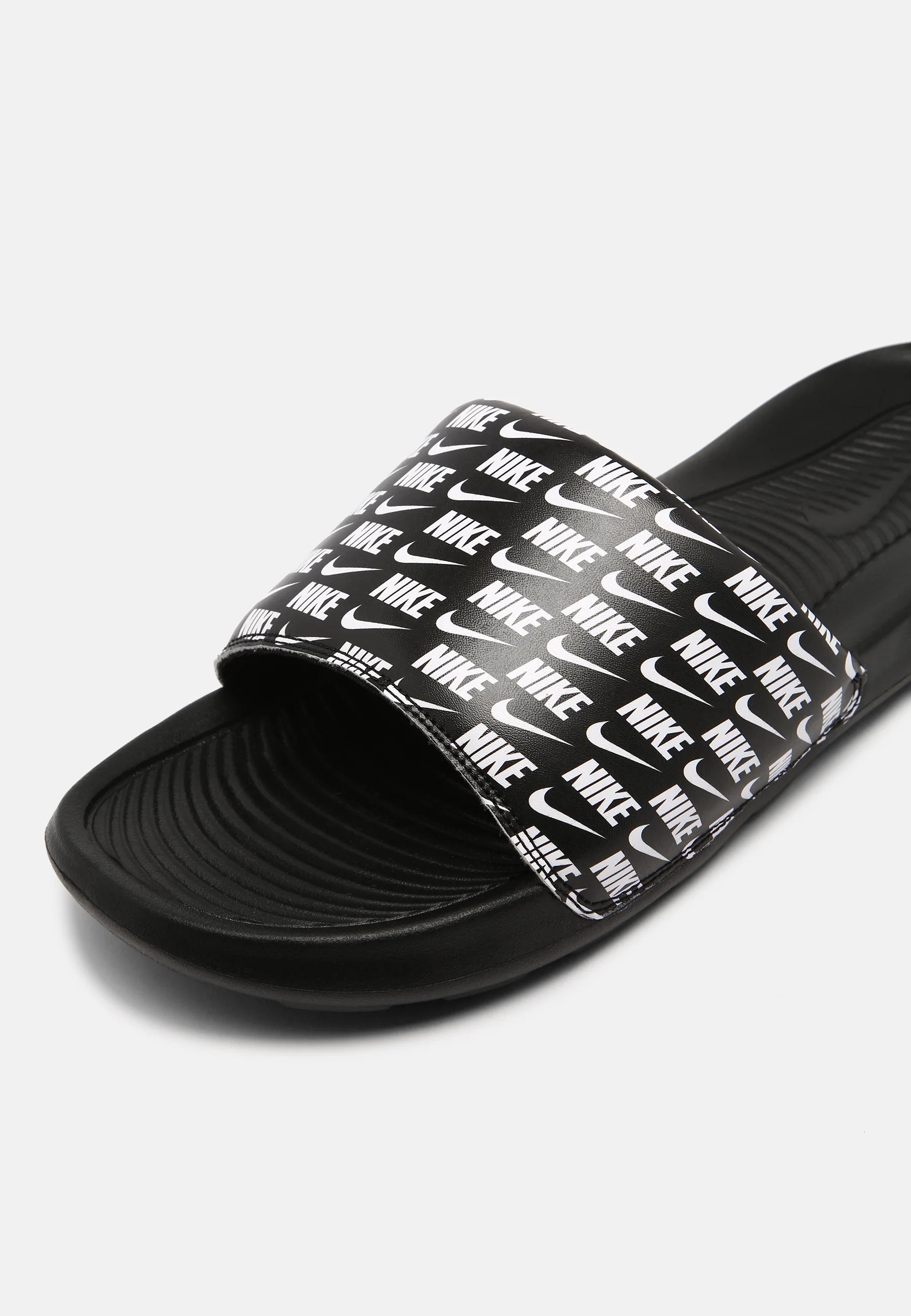 Nike Sportswear VICTORI ONE SLIDE - Ciabatte da mare - black/white
