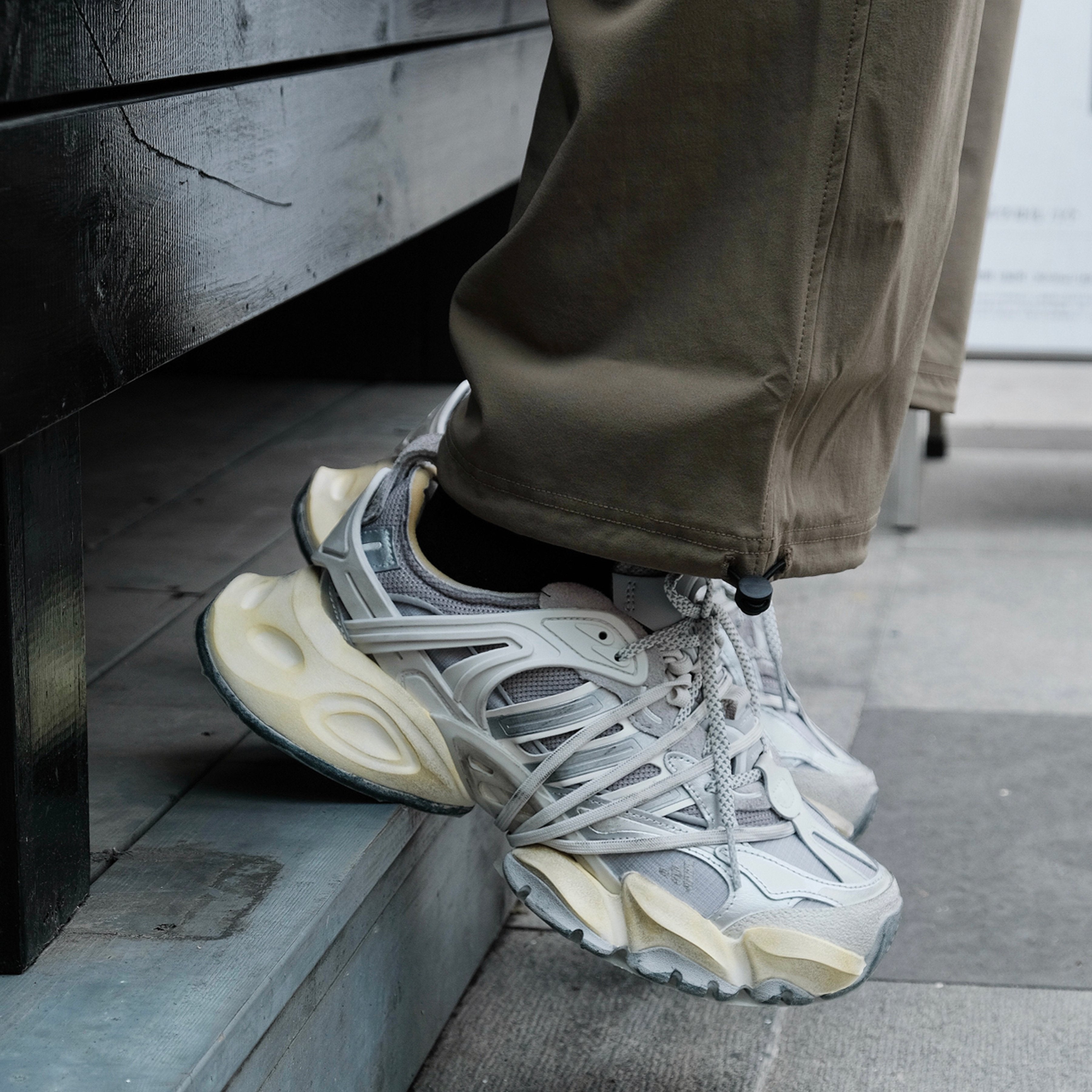 Adidas XLG Runner Deluxe Grey Metallic Silver (COD42)