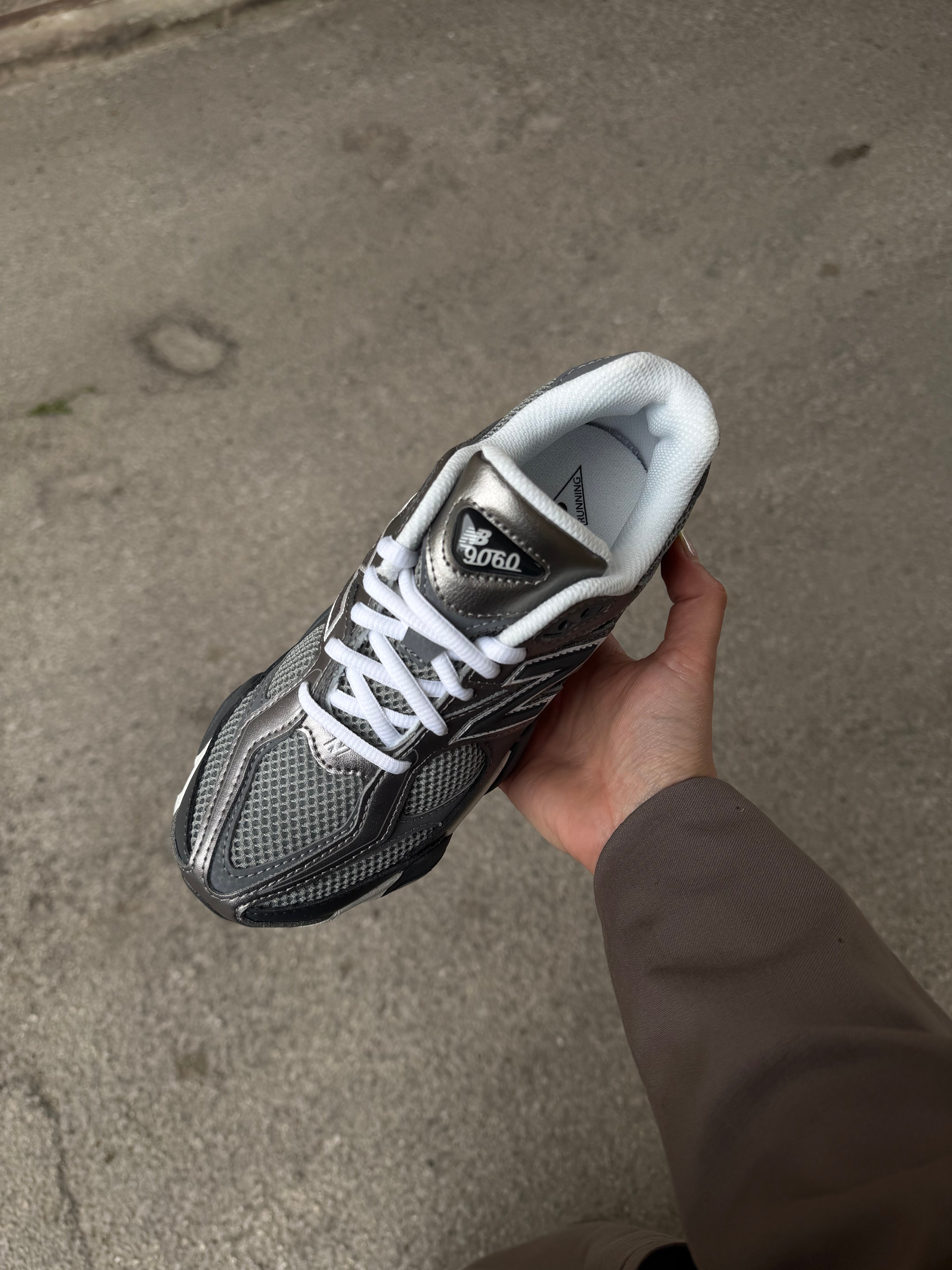 New Balance J 9060 Chrome Grey (COD38E1)