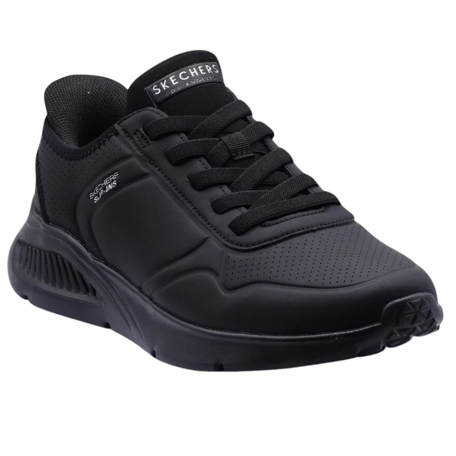 Skechers Slip-Ins Nero Ecopelle Memory Foam (COD11C)