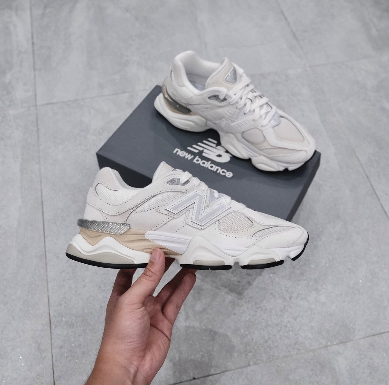 New Balance 9060 Sea Salt UNISEX (COD41B)