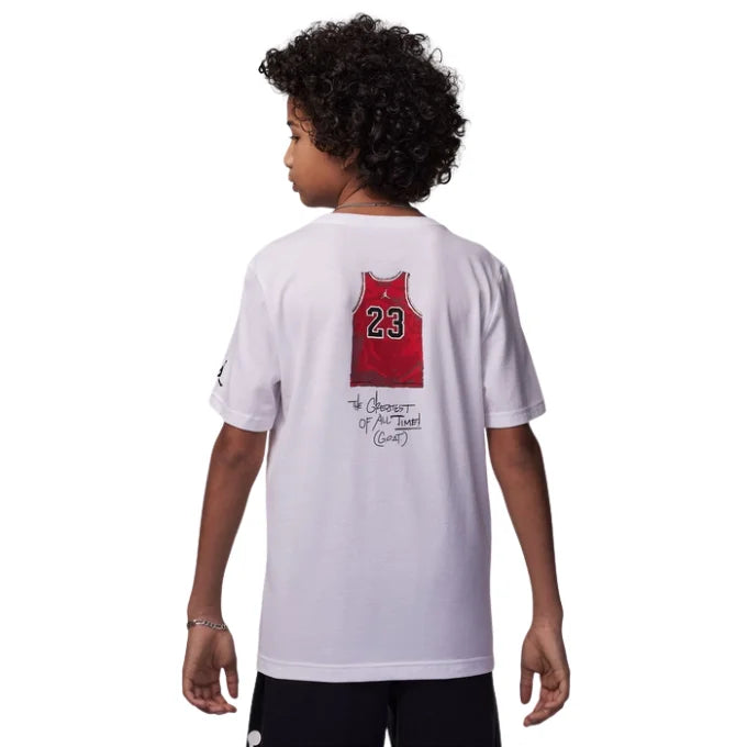 Nike Jordan Practice Flight White Junior T-shirt