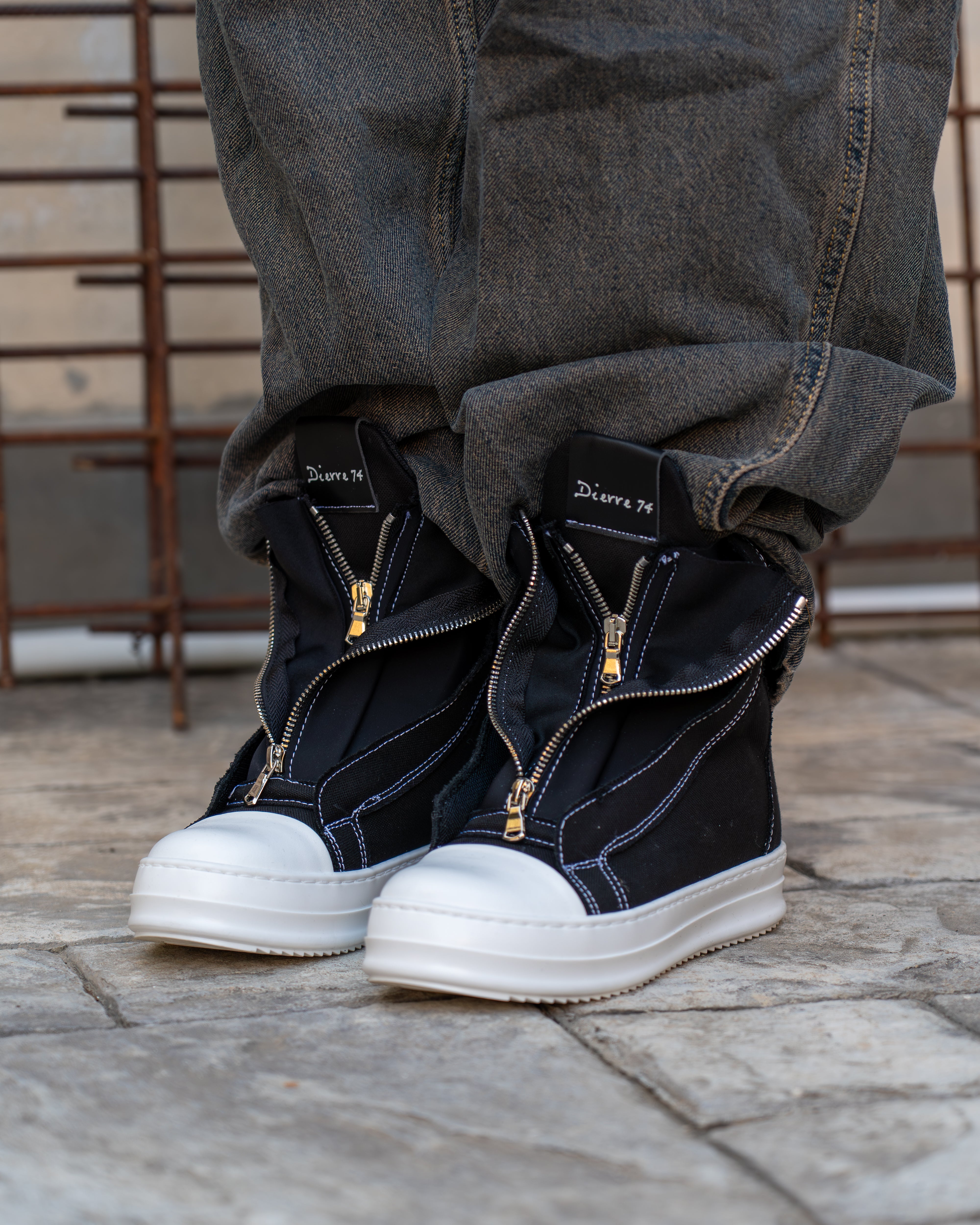 DIERRE74 ARES ZIP UNISEX DENIM