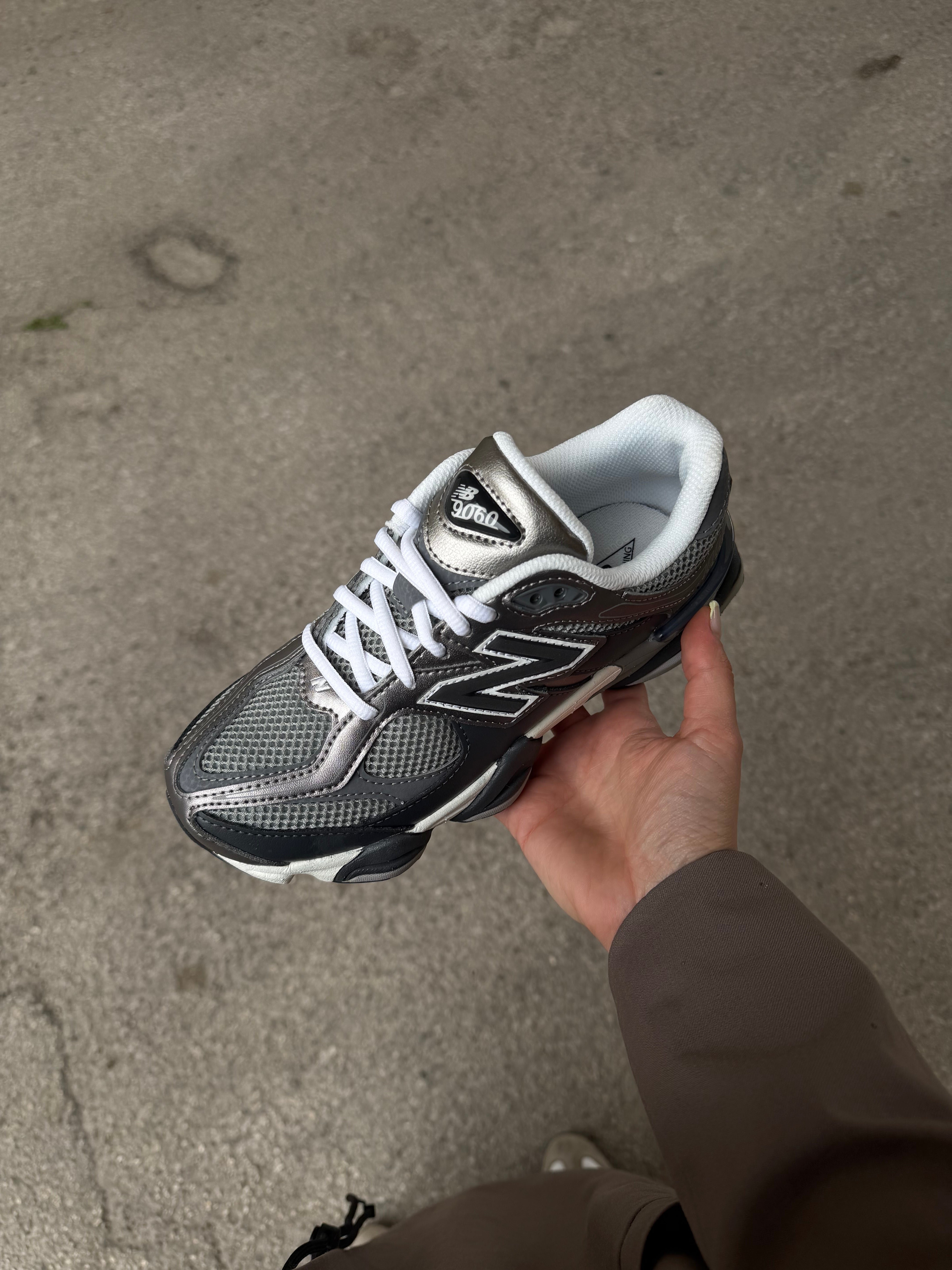 New Balance J 9060 Chrome Grey (COD38E1)