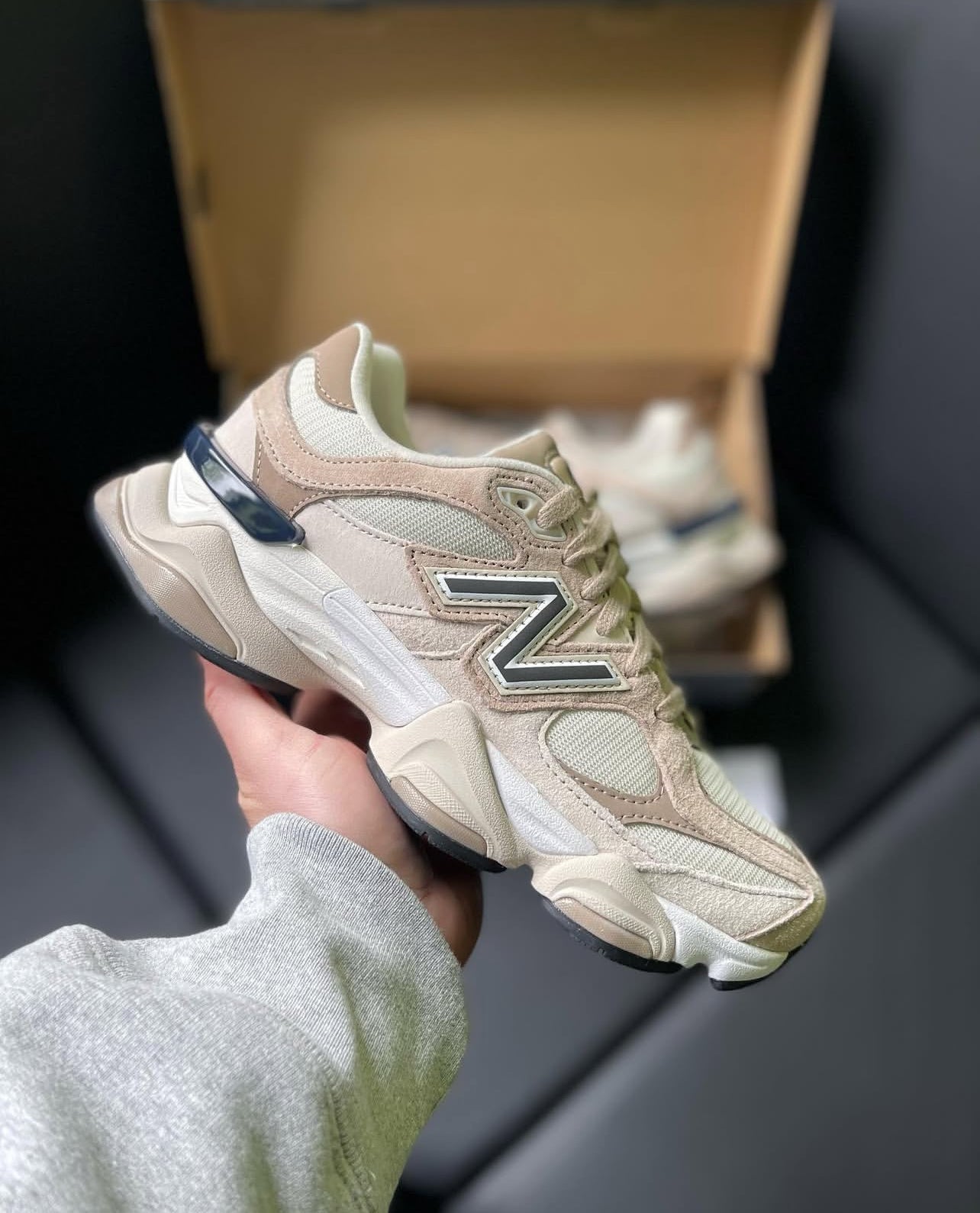 New Balance 9060 Beige Cream (COD47)