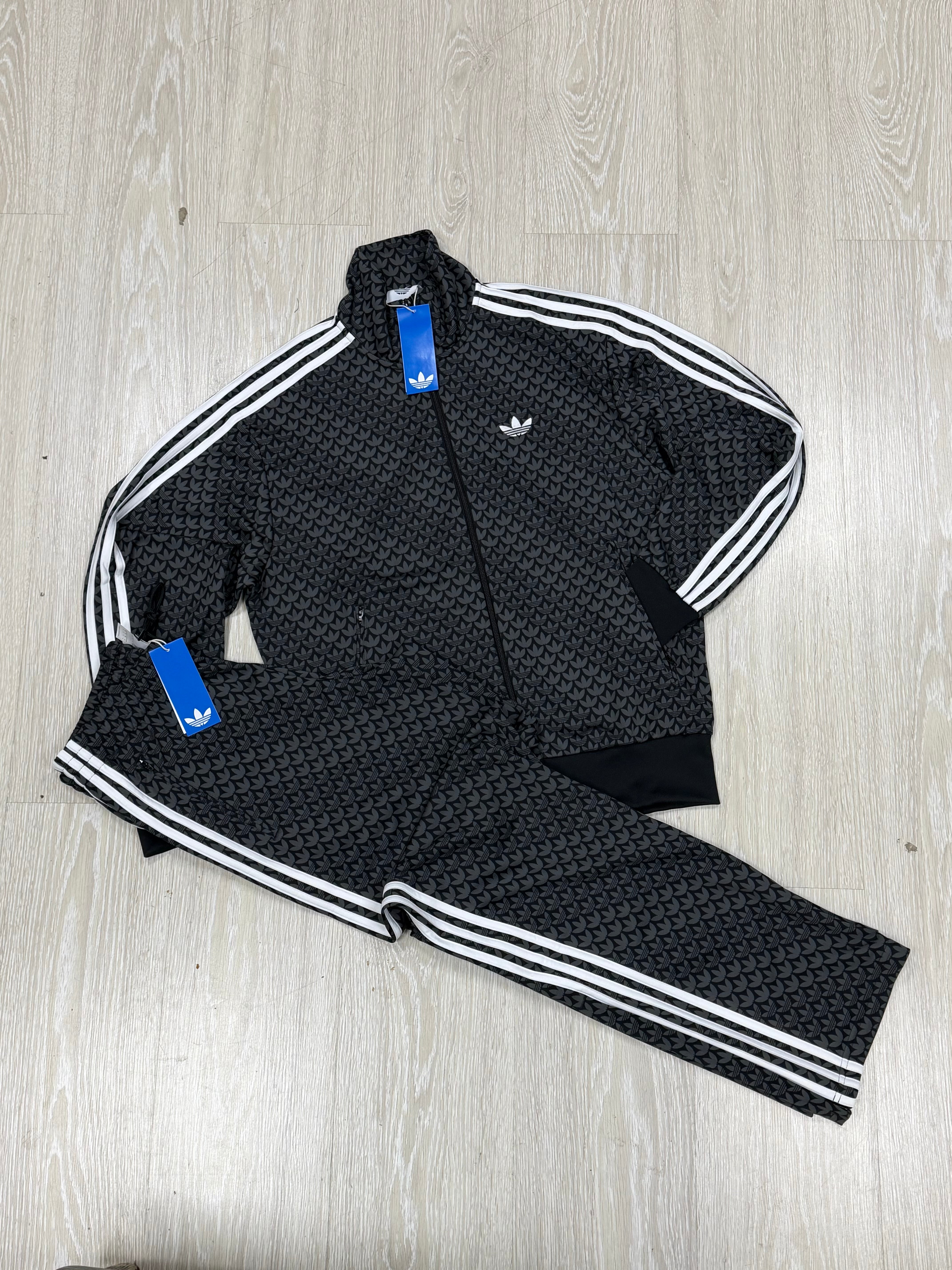 ADIDAS ORIGINALS tuta completa monogram Black
