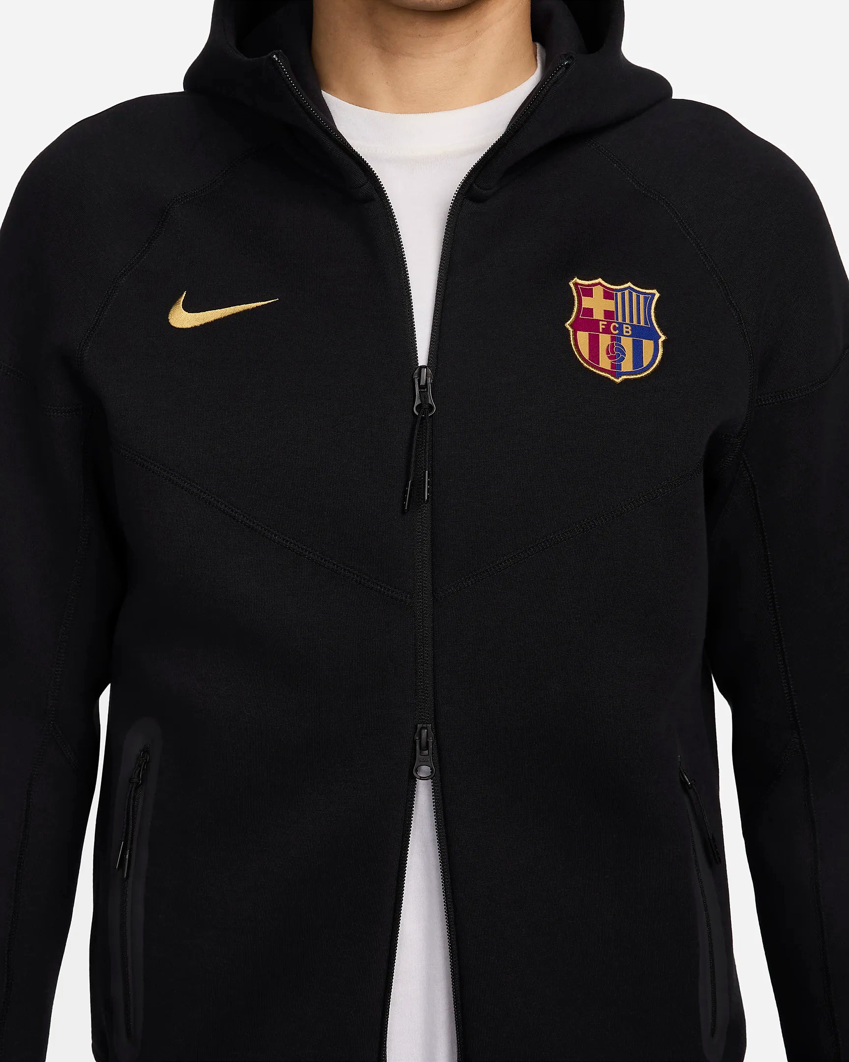 Tuta completa Nike tech Fleece x FC Barcelona