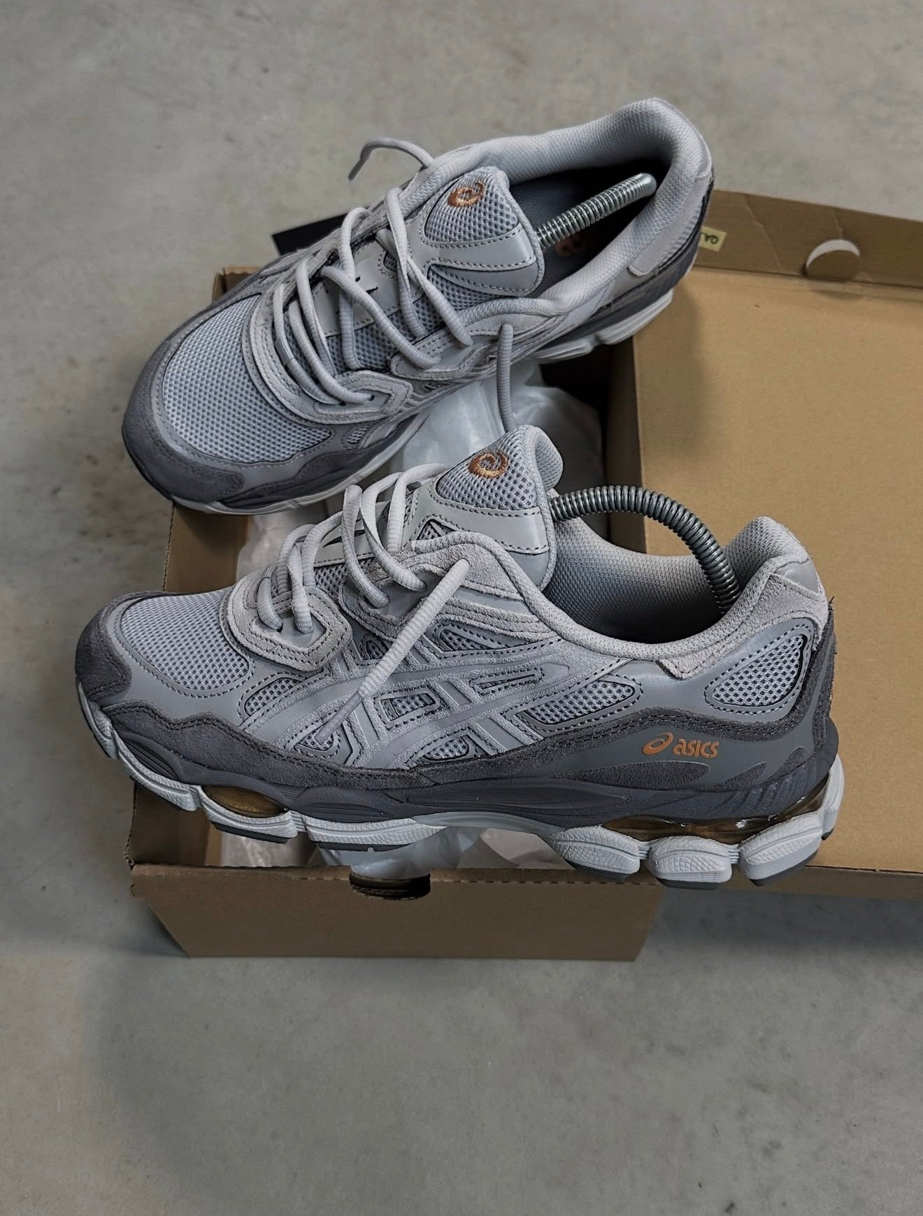 Asics  Gel-NYC - Cloud Grey/cement Grey (CODB7)