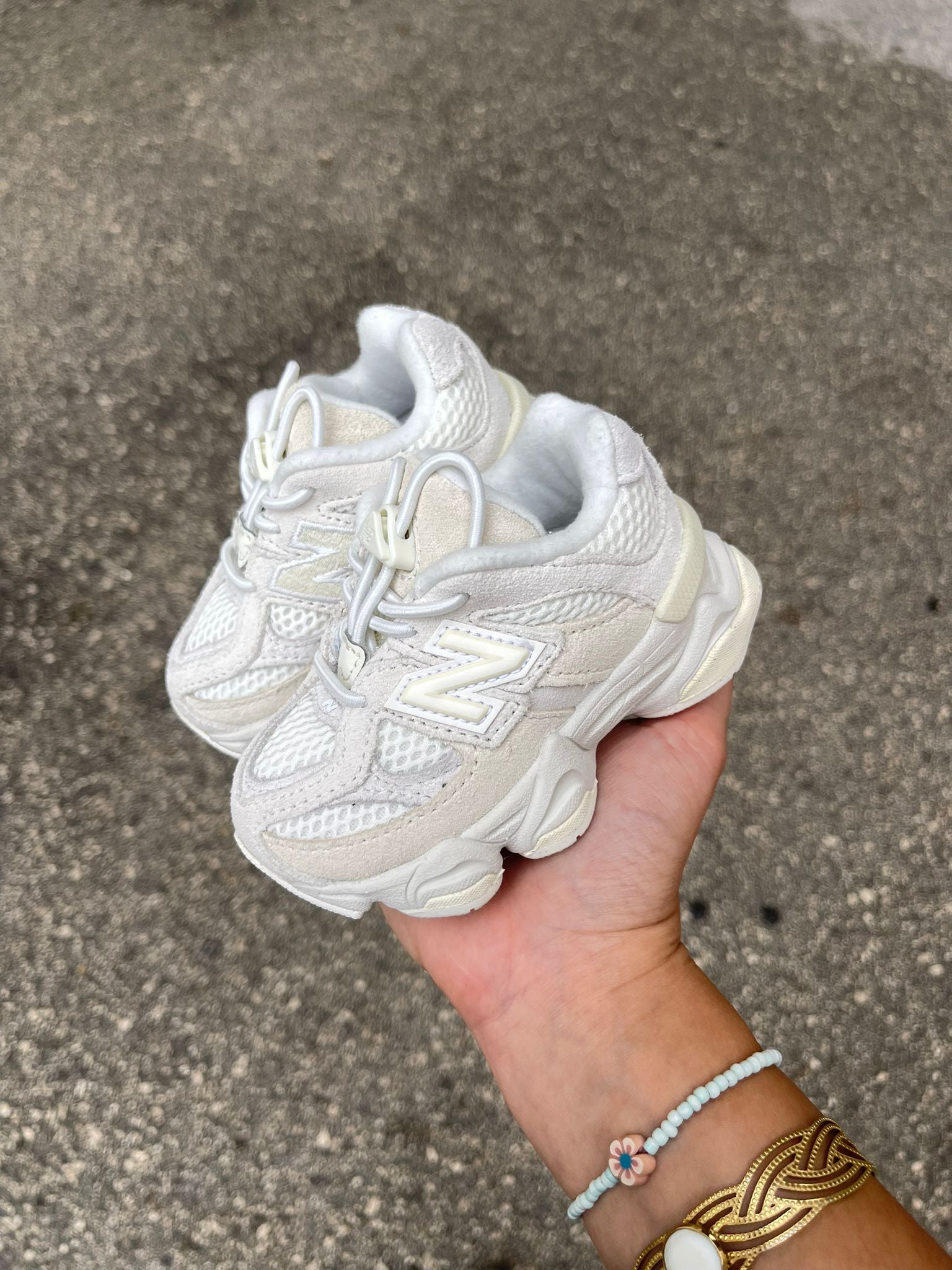 New Balance 9060 Beige (COD33C) Infant