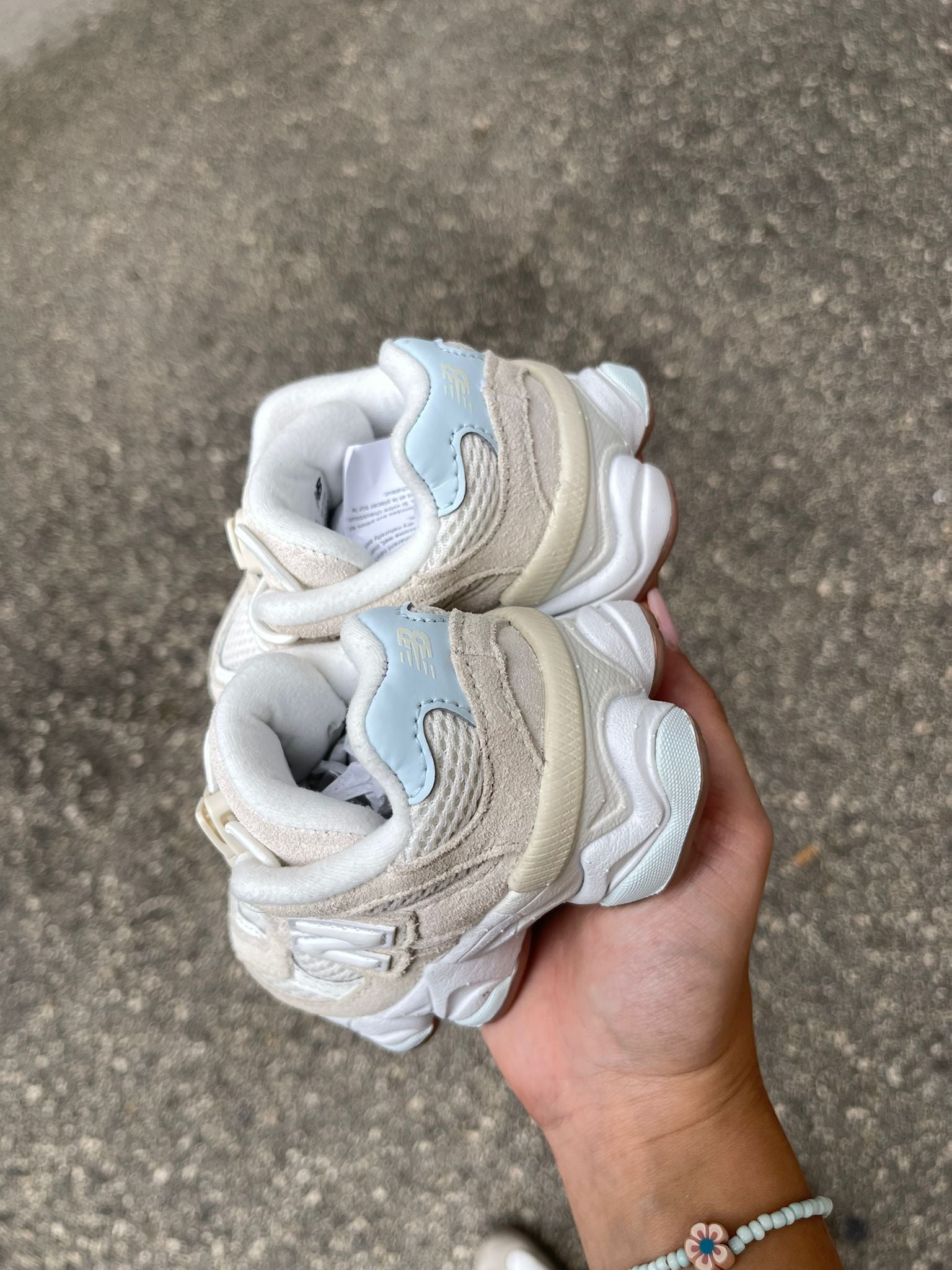 New Balance 9060 Sky Blue\Beige (COD33D1) Infant