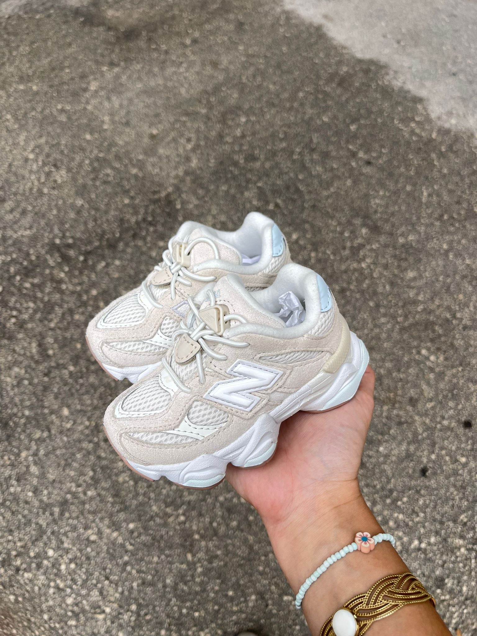 New Balance 9060 Sky Blue\Beige (COD33D1) Infant