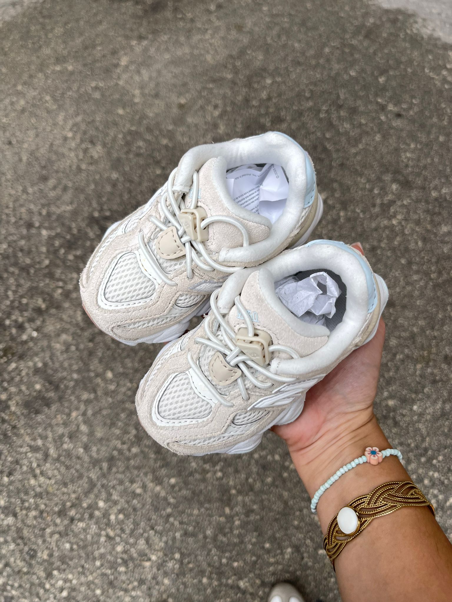 New Balance 9060 Sky Blue\Beige (COD33D1) Infant