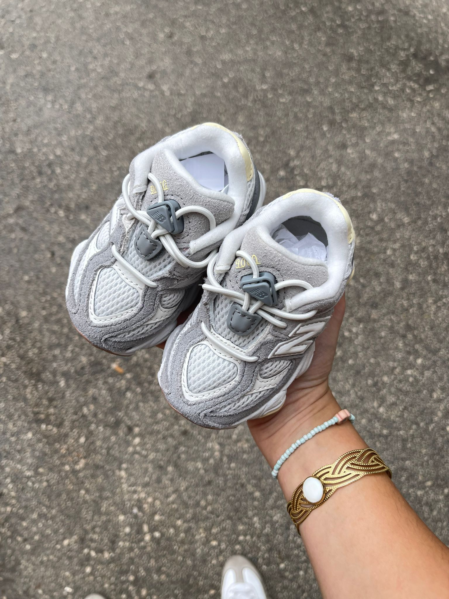 New Balance 9060 Yellow\Grey (COD33D) Infant