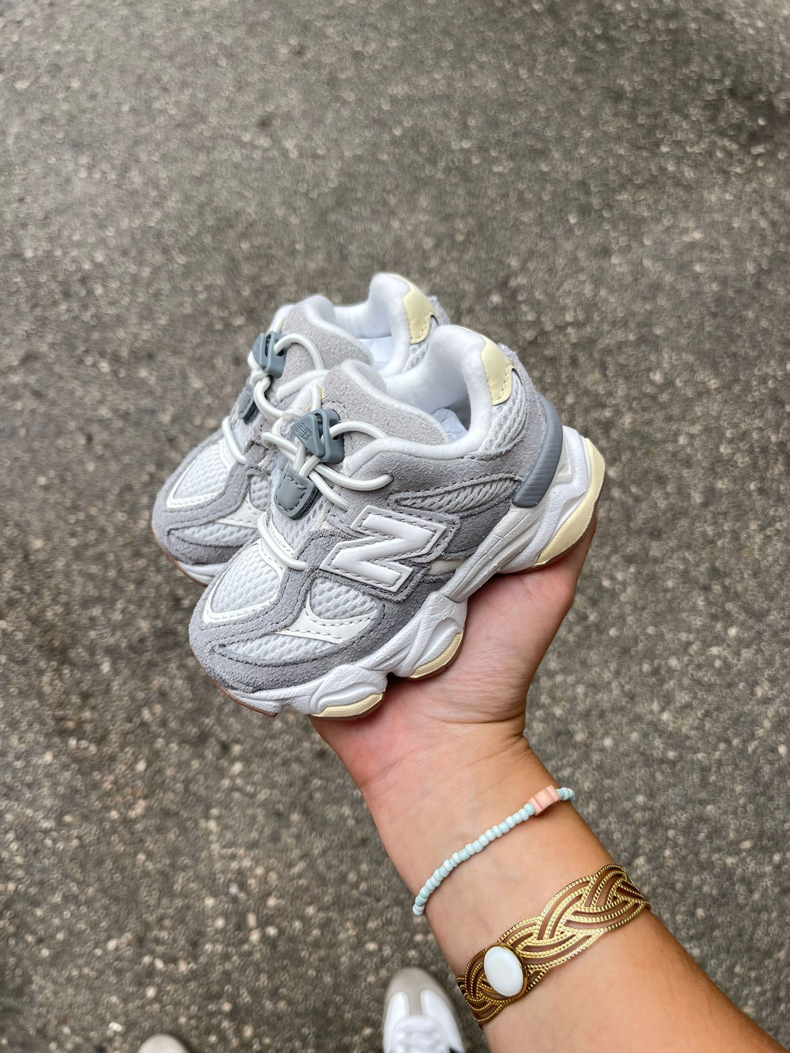 New Balance 9060 Yellow\Grey (COD33D) Infant