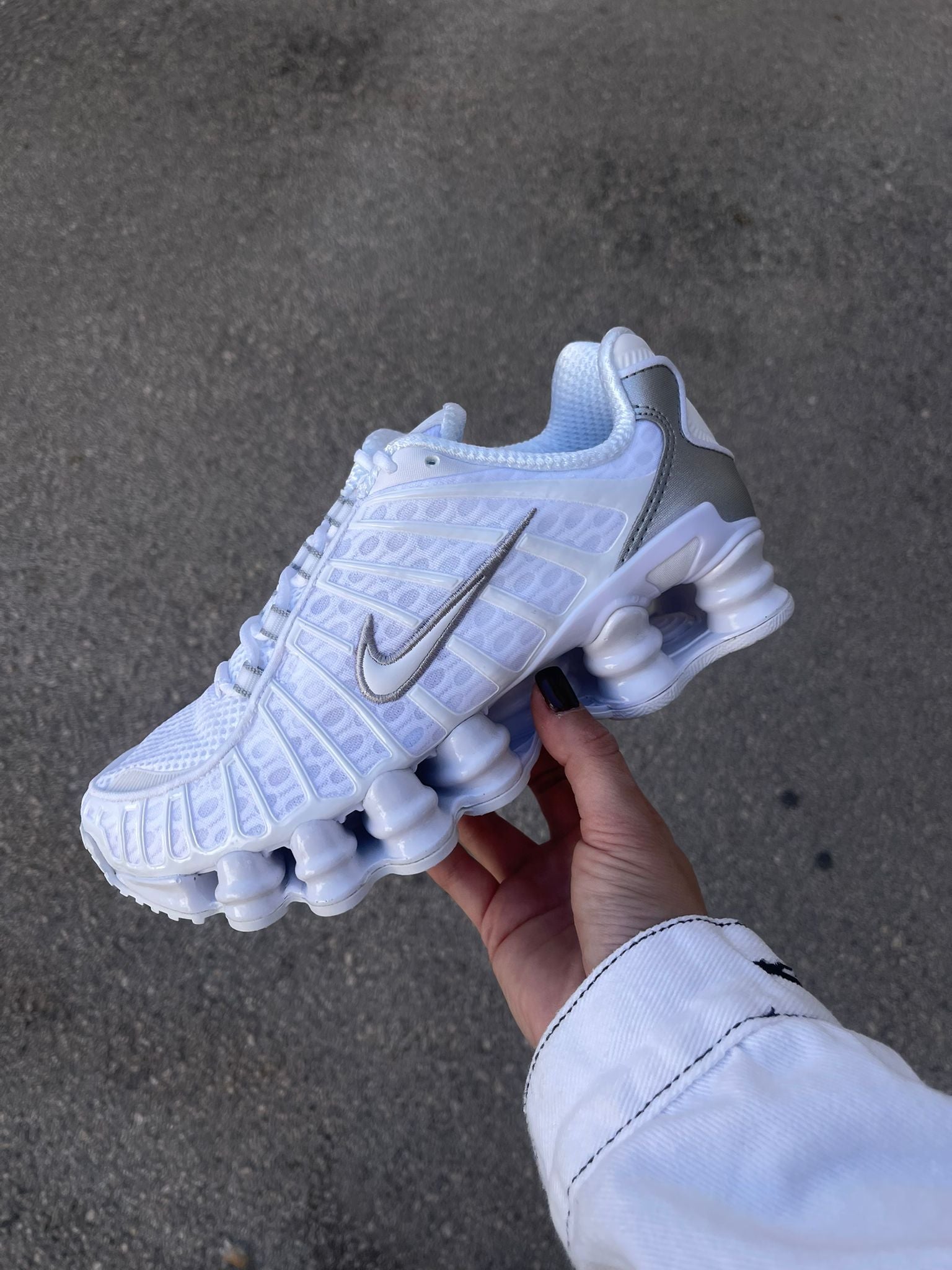 Nike Shox TL 'White\Silver' (COD44)