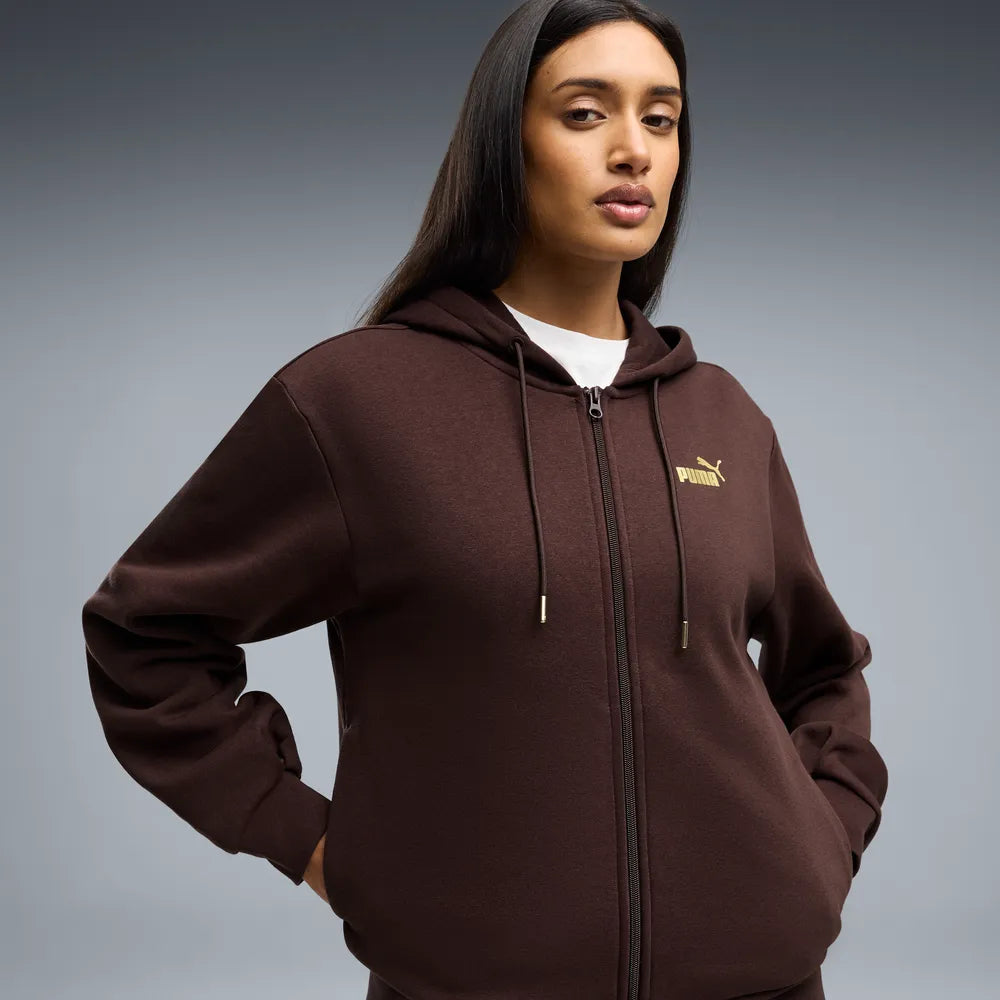 Puma tuta completa Metallic Hooded Sweat Suitt FL