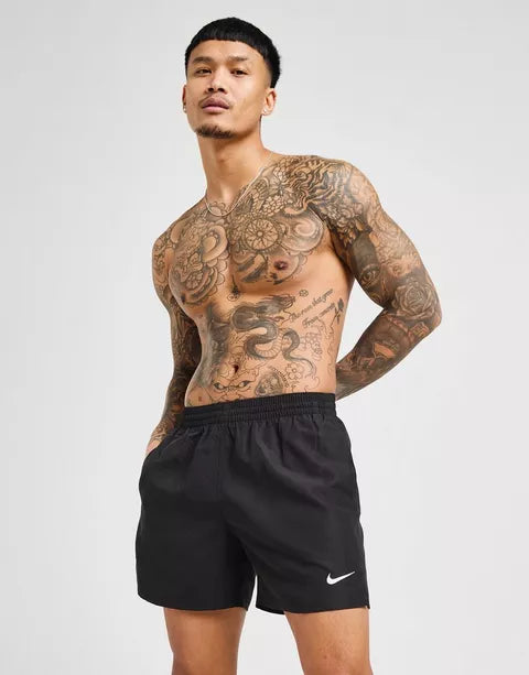 Nike Shorts mare da uomo con swoosh 'Black'