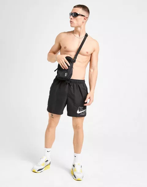 Nike Shorts mare Graphic Black