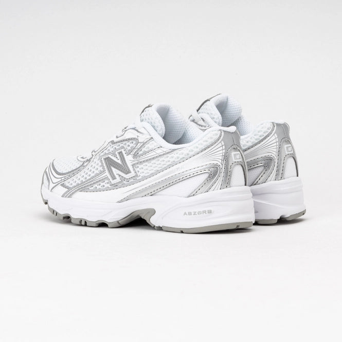 New Balance 740  White/ Silver Metallic (COD80)