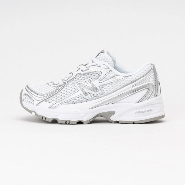 New Balance 740  White/ Silver Metallic (COD80)