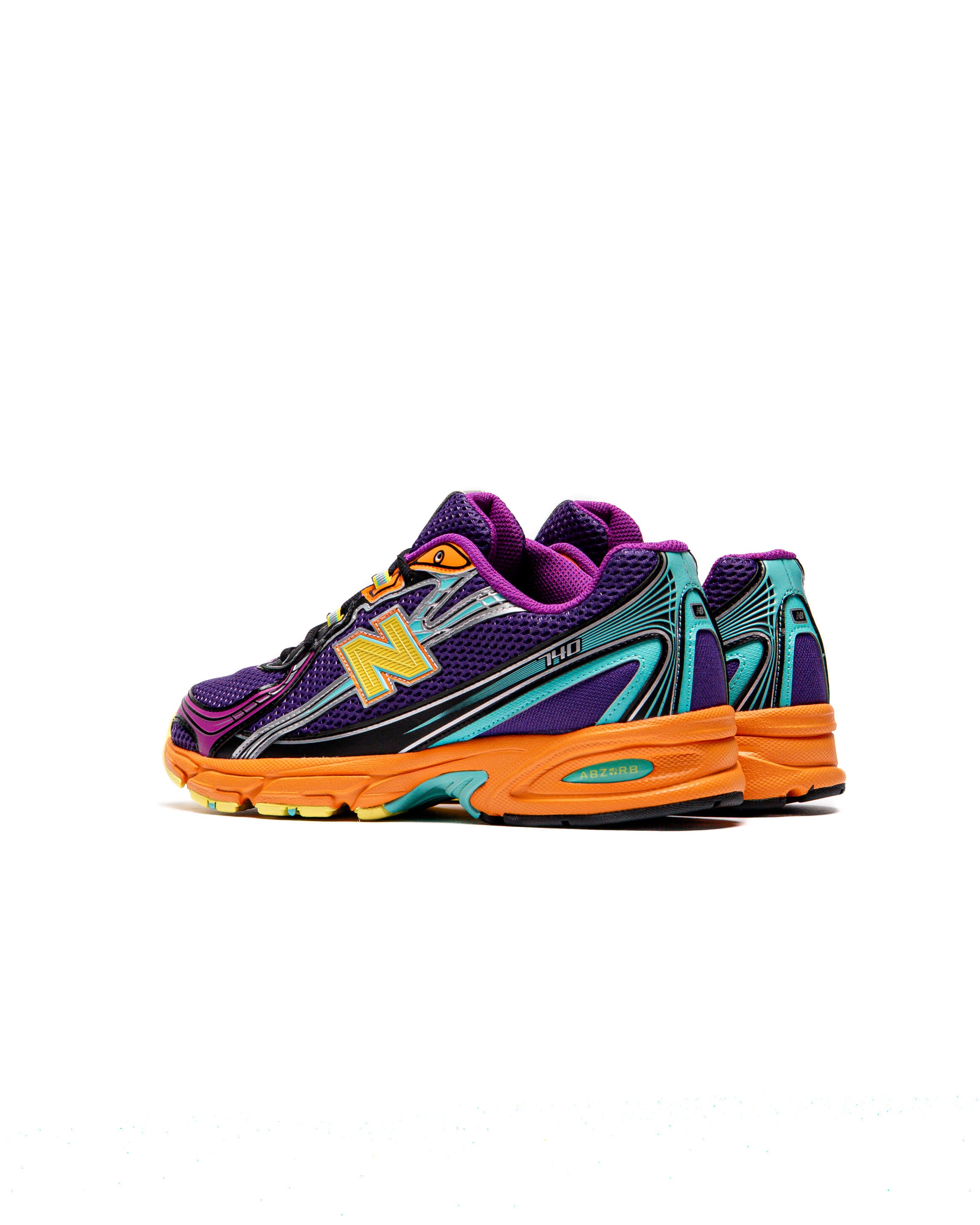 New Balance 740 Pop Purple/Orange -Sneakers Lifestyle Unisex (COD-37F)